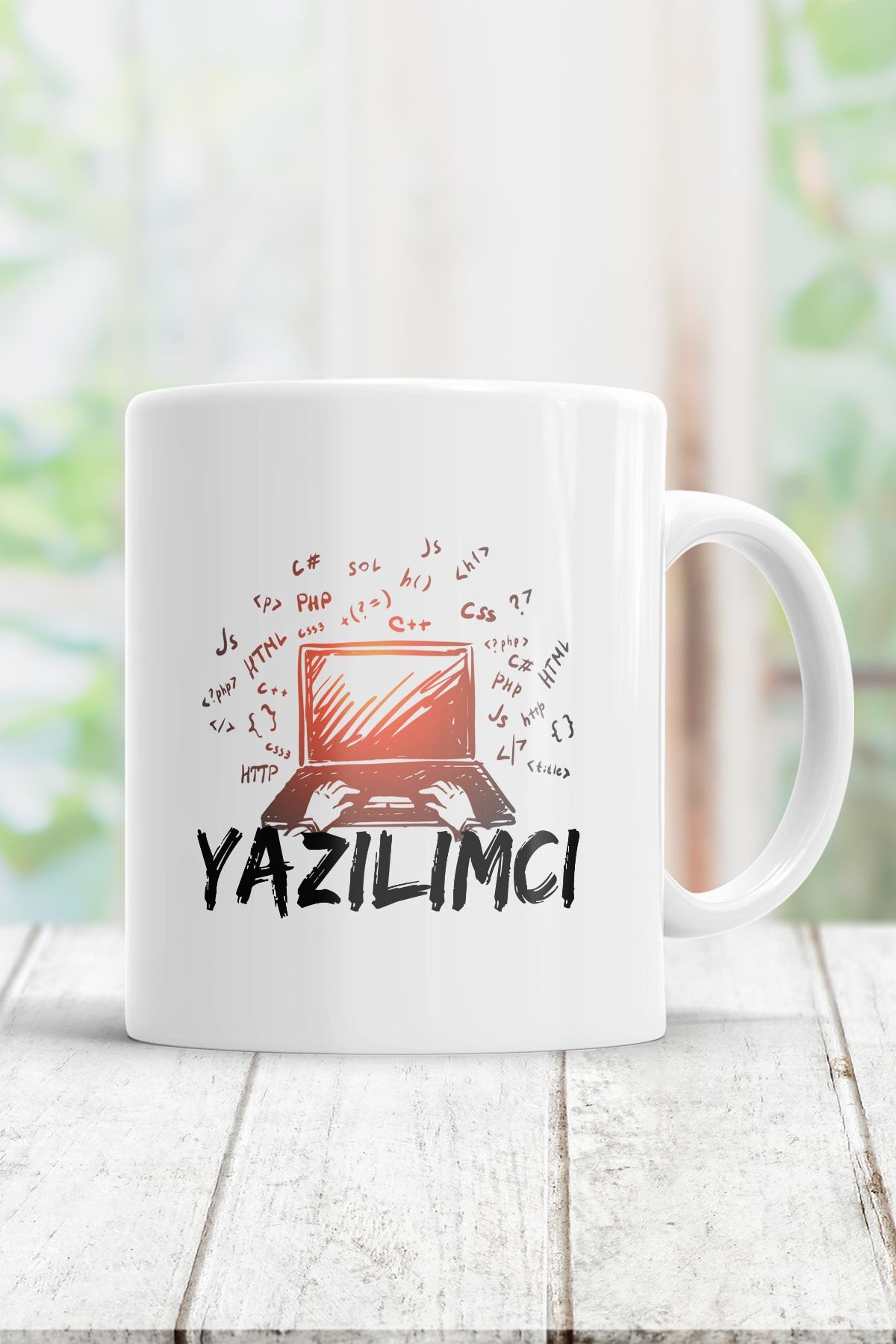 WixelArt Yazılımcı Kupa Bardak