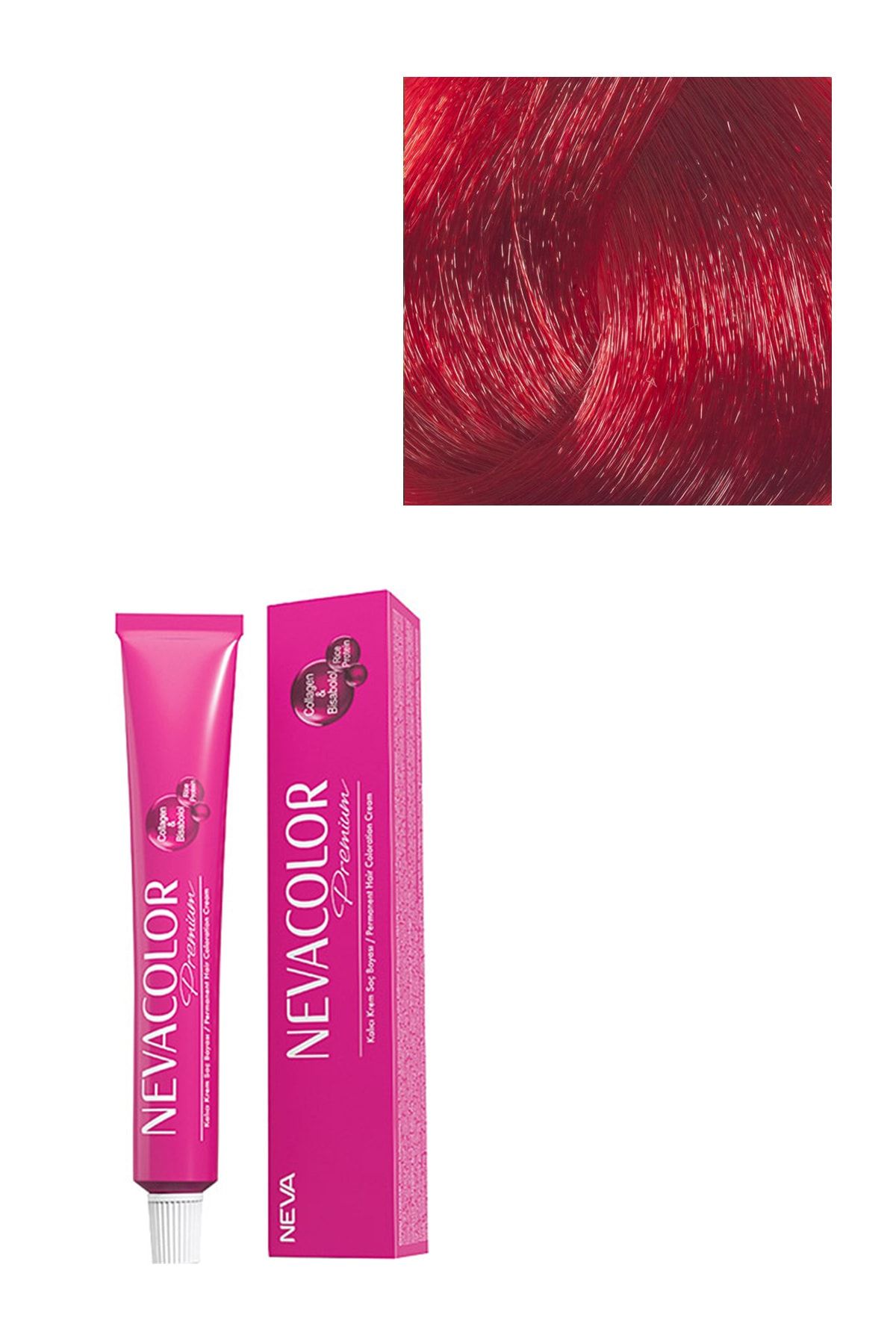 Neva Color Premium Kalıcı Saç Boyası 8.66 - Nar Kızılı