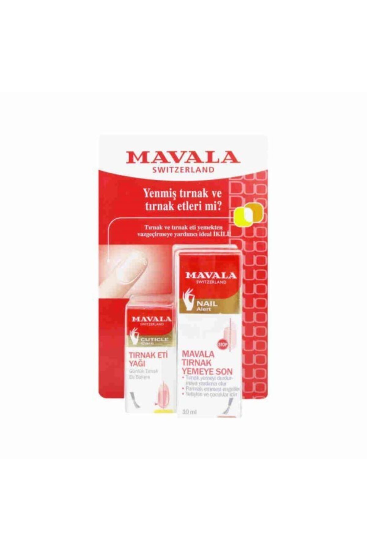 Mavala Stop Tırnak Yemeye Son 10 ml Set