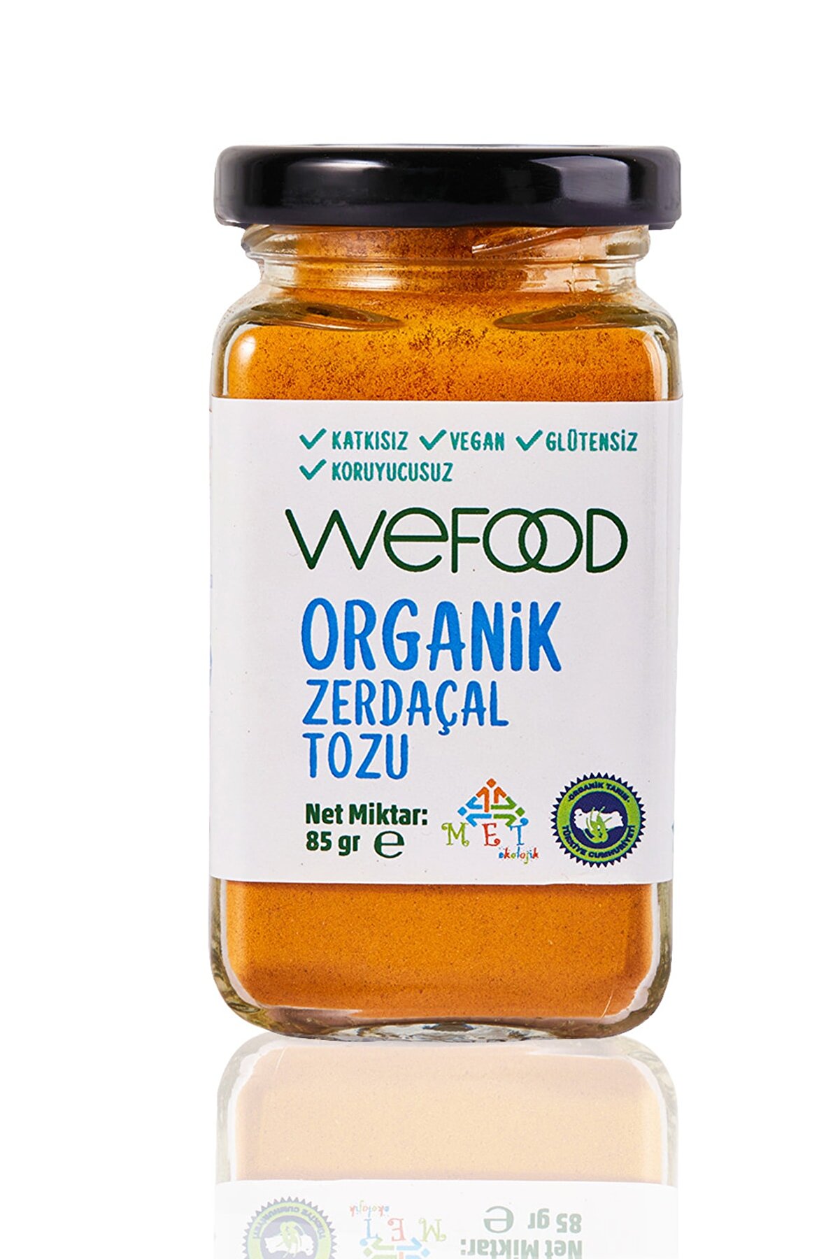Wefood Organik Zerdeçal Tozu 85 gr