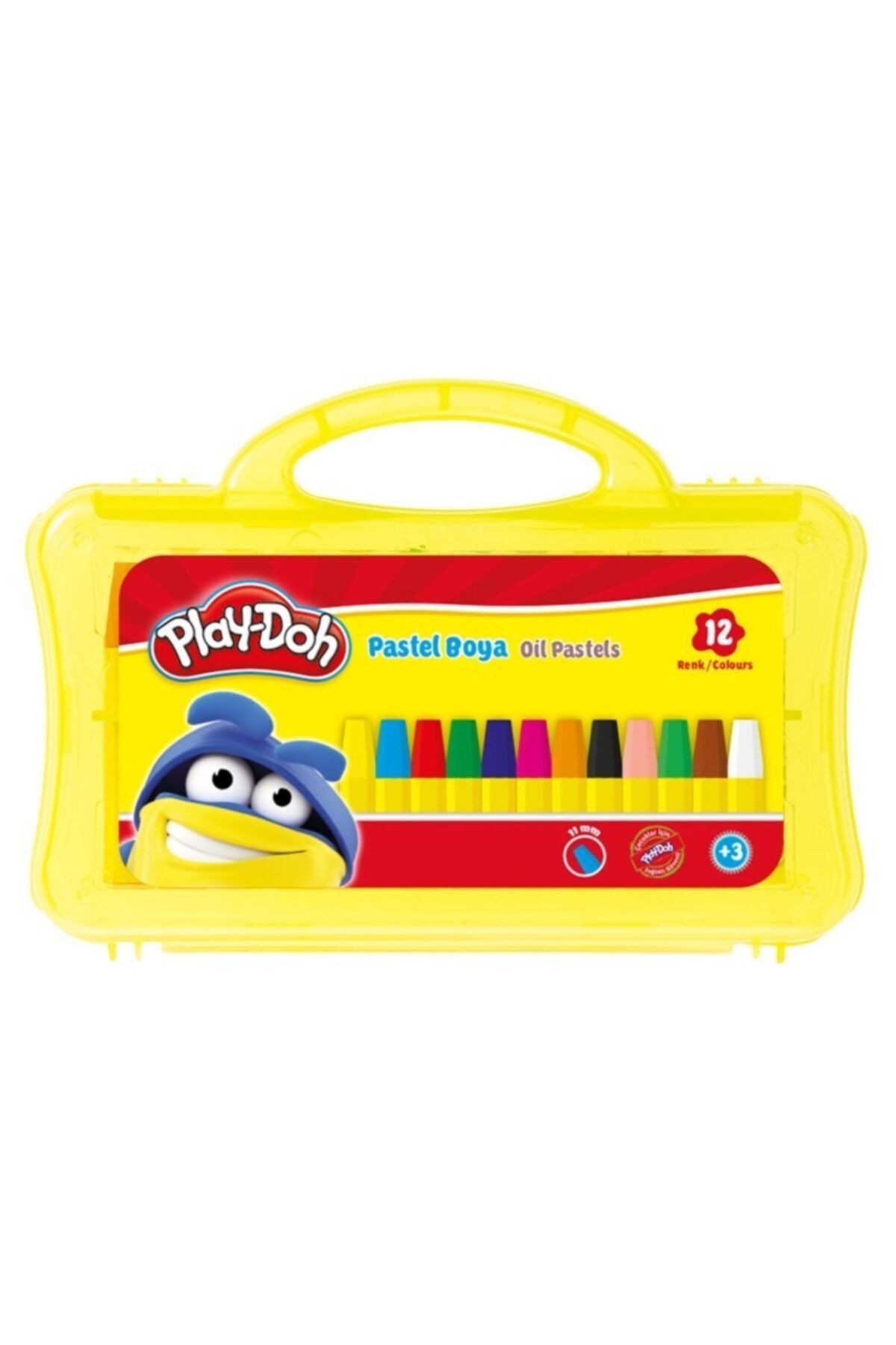 Play Doh Play-doh Çantalı Pastel Boya 12 Renk Play-pa009