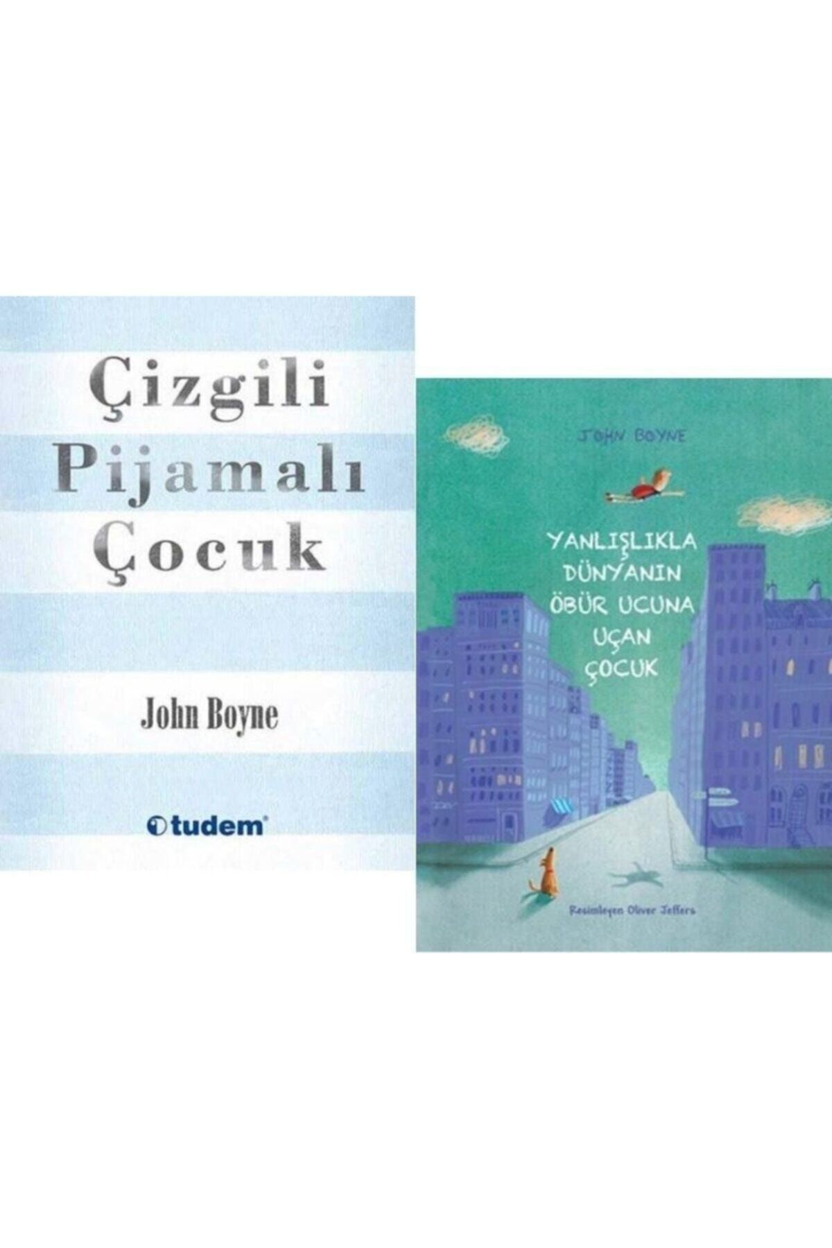 Tudem Yayınları Çizgili Pijamalı Çocuk  Yanlışlıkla Dünyanın Öbür Ucuna Uçan Çocuk 2 Kitap Set