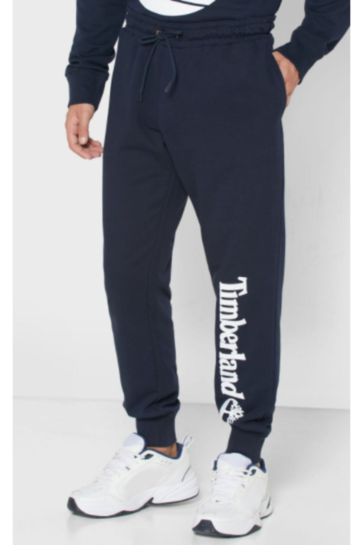 Timberland Erkek Lacivert Core Logo Cuffed Sweatpants -tb0a2bvf U10