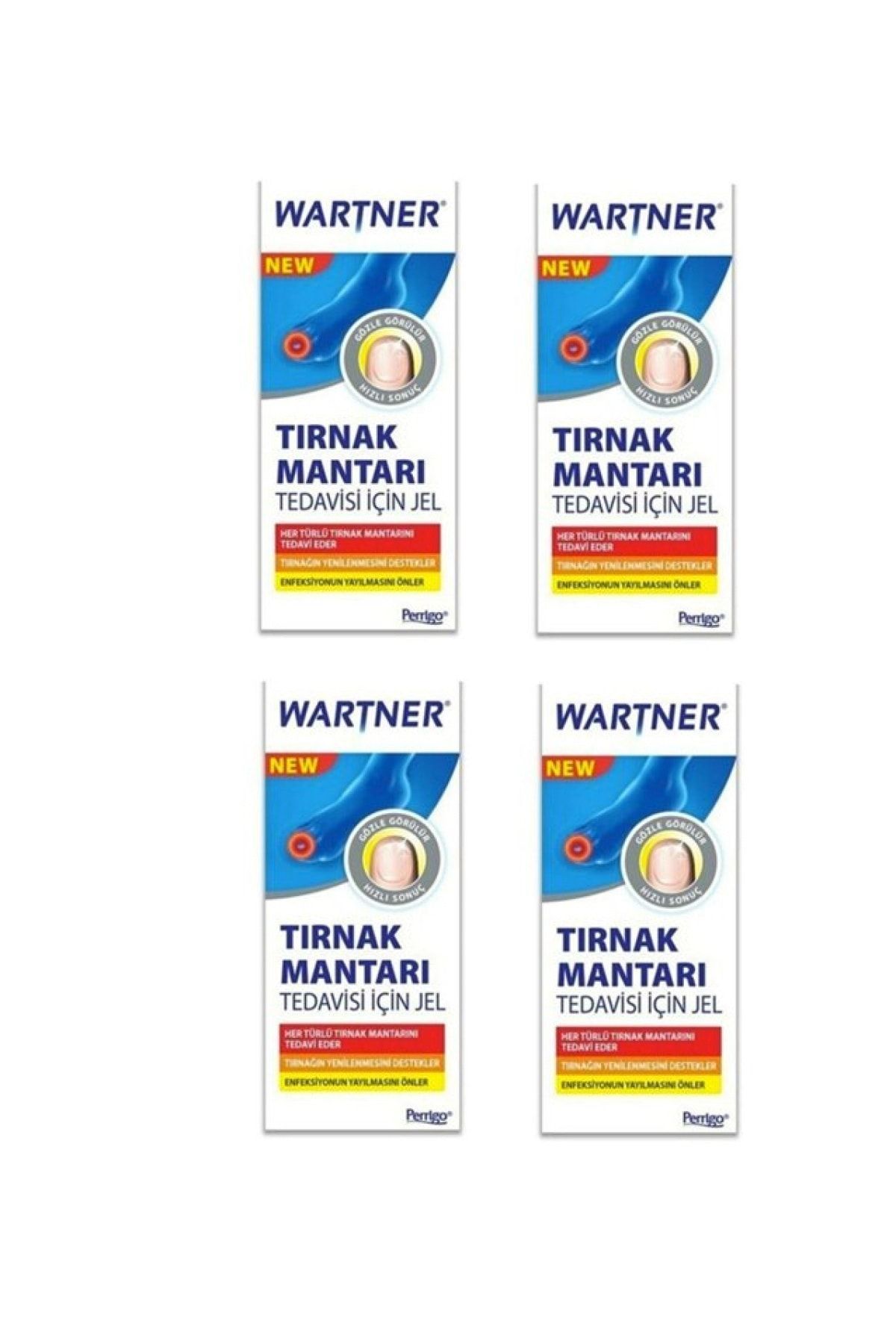 Wartner Tırnak Mantarı Tedavisi Jeli 7 ml x 4 Adet