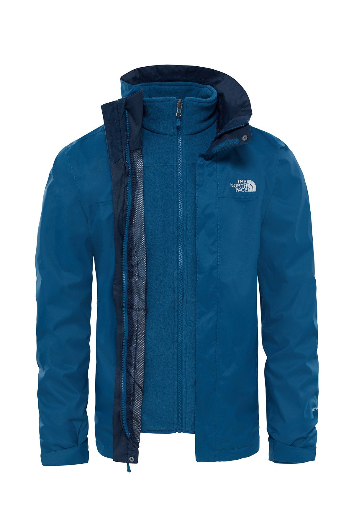 The North Face Evolve II Triclimate Erkek Mont Mavi