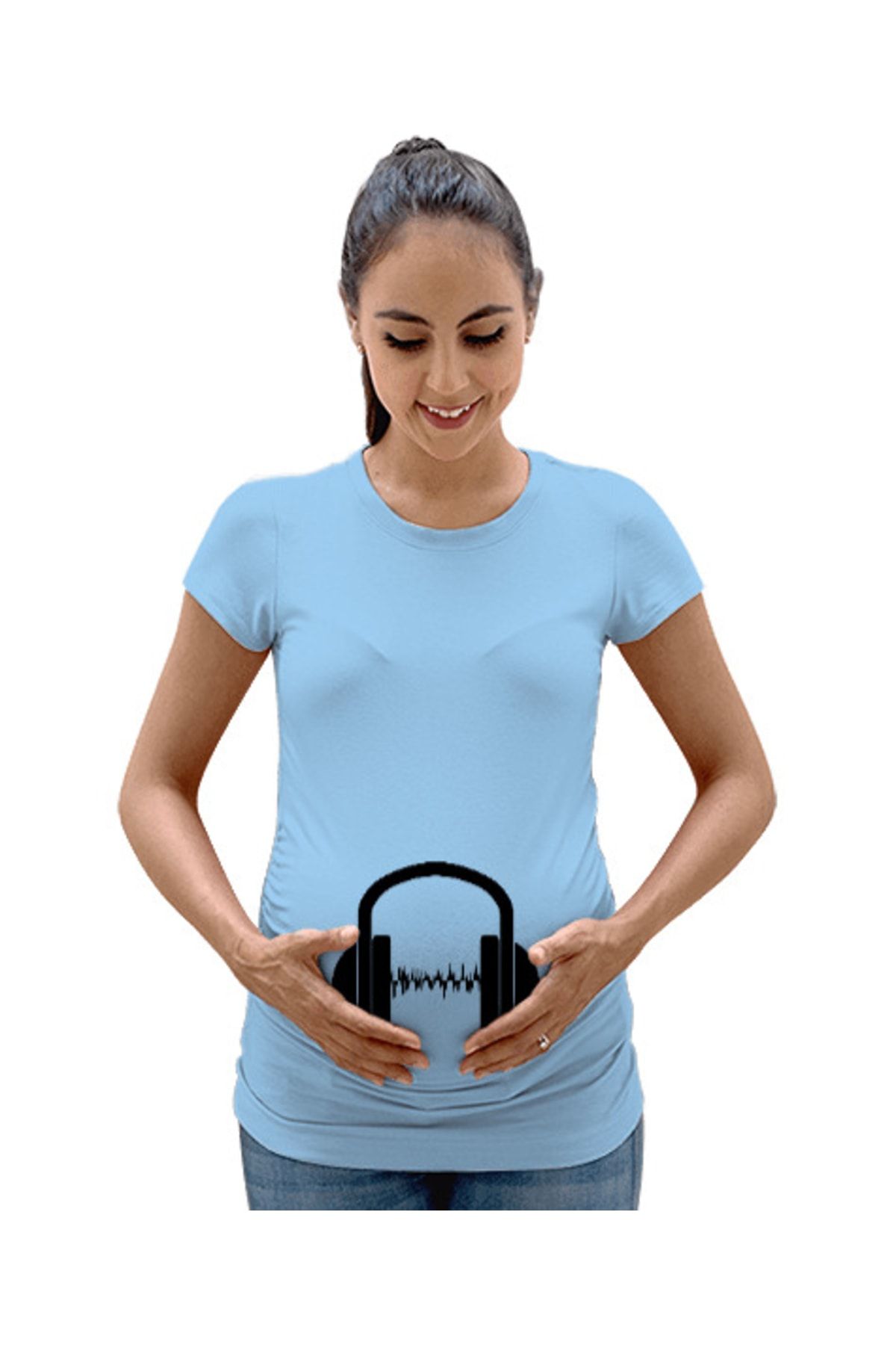 Tisho Bebeğin Ilk Sesleri Kadın Hamile Tişört