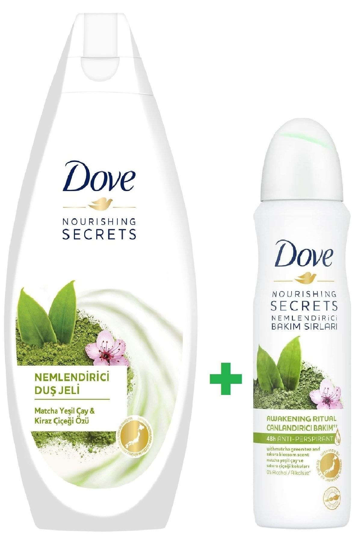 Dove Duş Jeli 500 Ml + Deodorant 150 Ml 2 Li Set