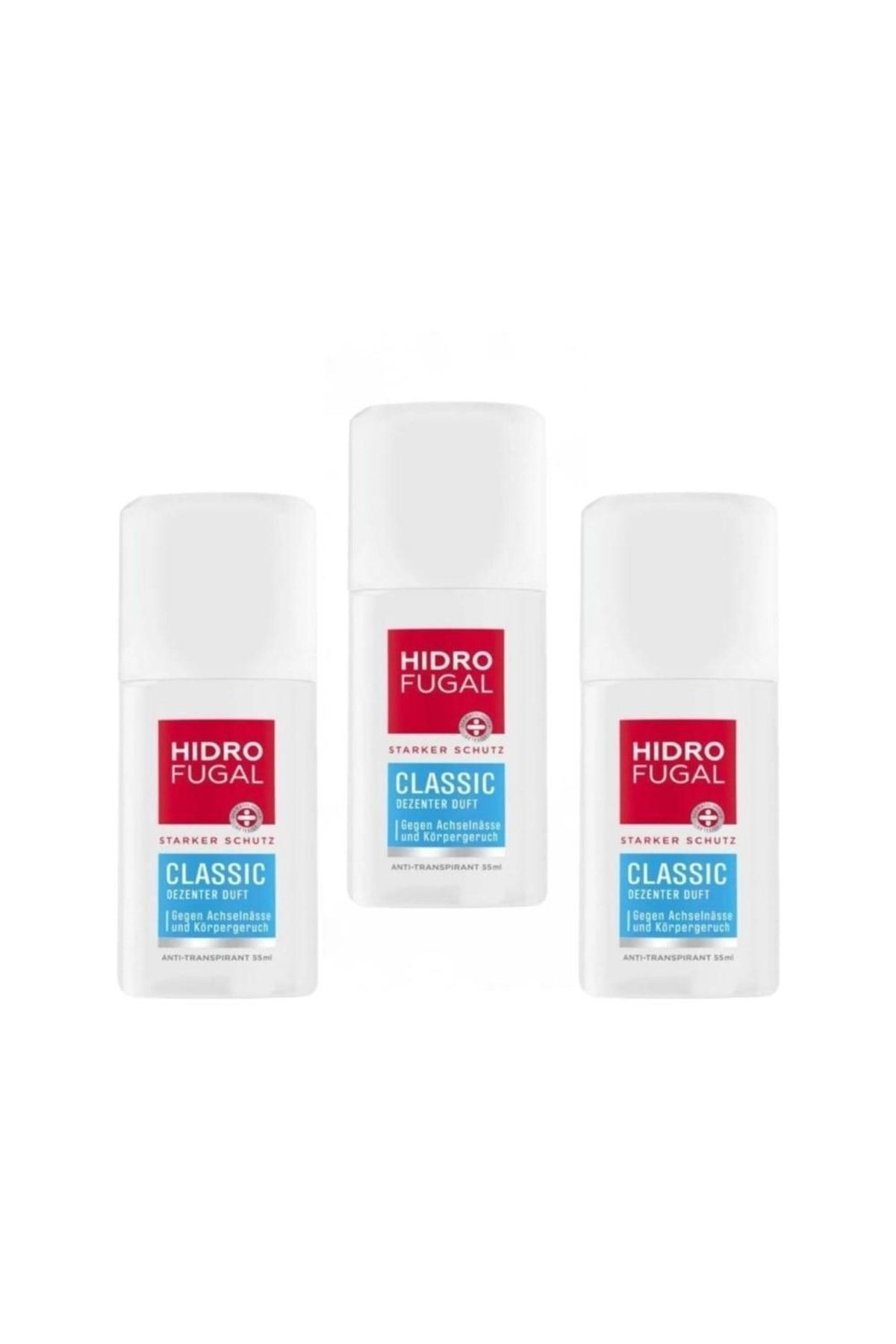 Hidro Fugal Anti-transpirant Cep Deodorantı 55ml 3'lü Set