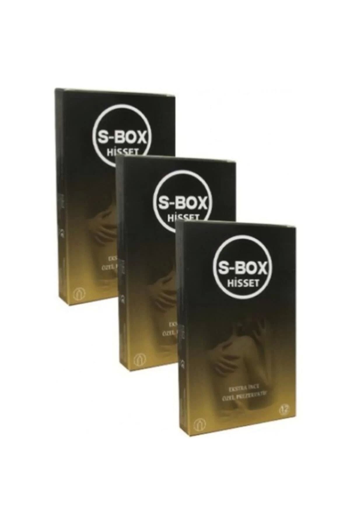 S-Box Feel Ultra Ince Prezervatif 3x12'li Paket
