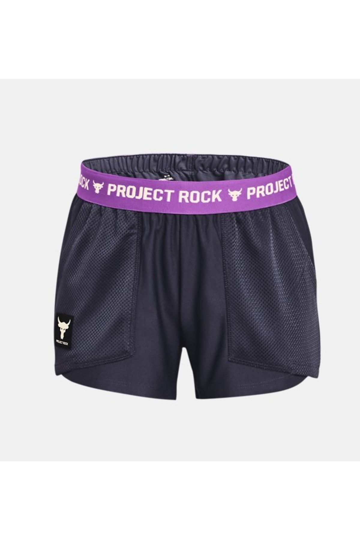 Under Armour Kız Çocuk Project Rock Play Up Şort 1373660-558