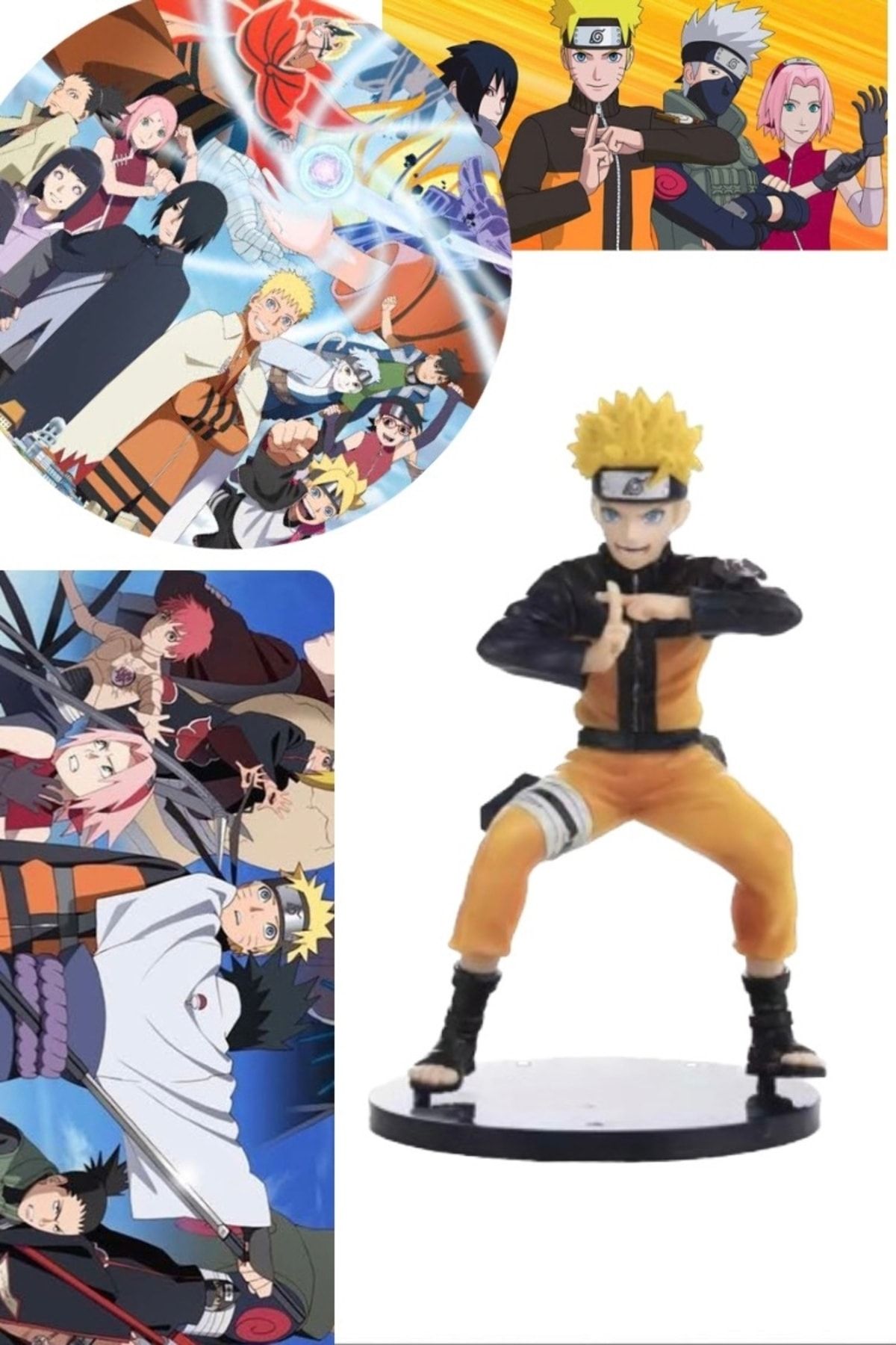 Utelips Orta Boy 19 Cm Naruto Uzumaki Kaliteli Manga Ve Anime Serisi Karakteri Heykel Figürü Kutulu Orjinal