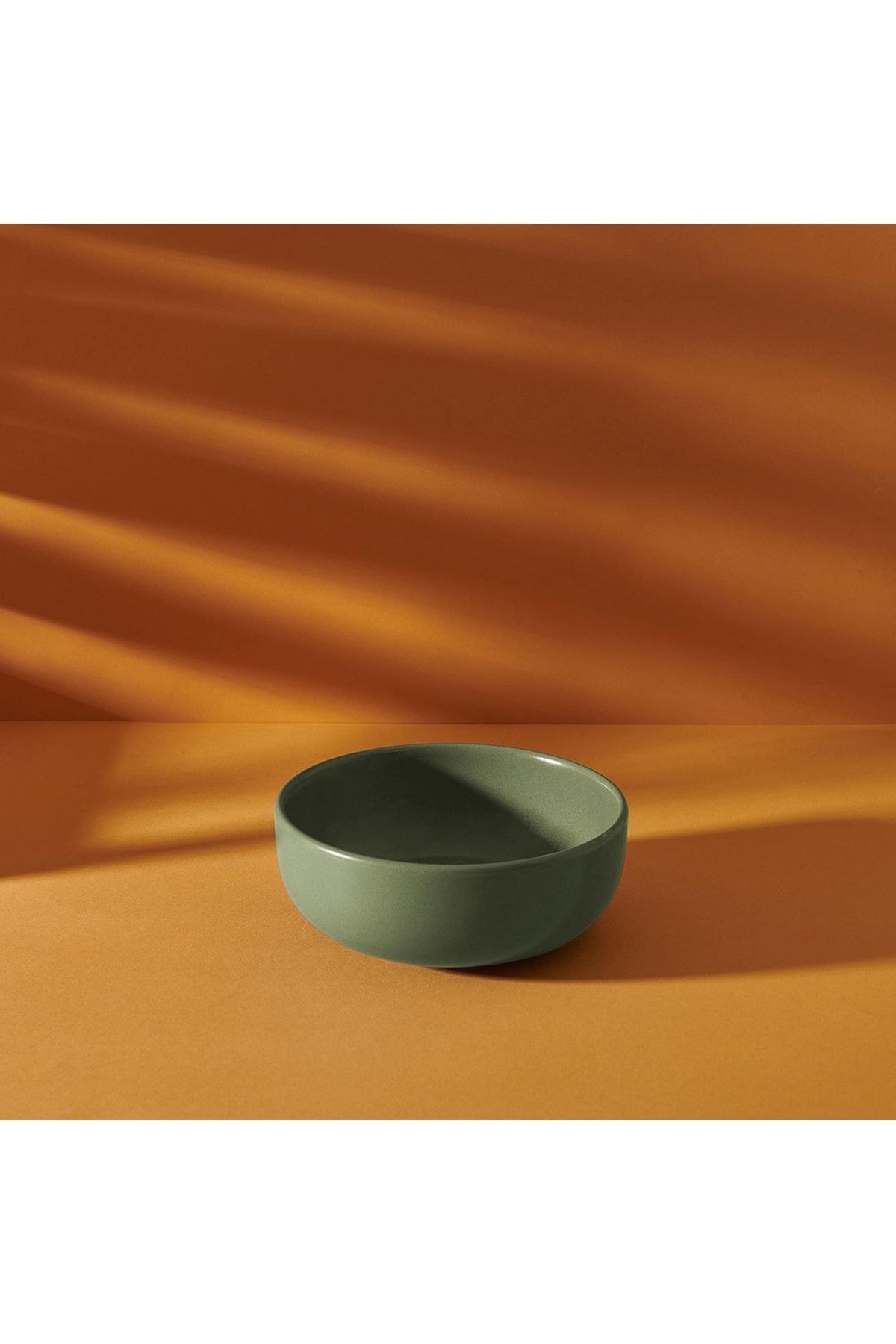 Keramika Nordic Servis Kasesi - Yeşil - 15 Cm