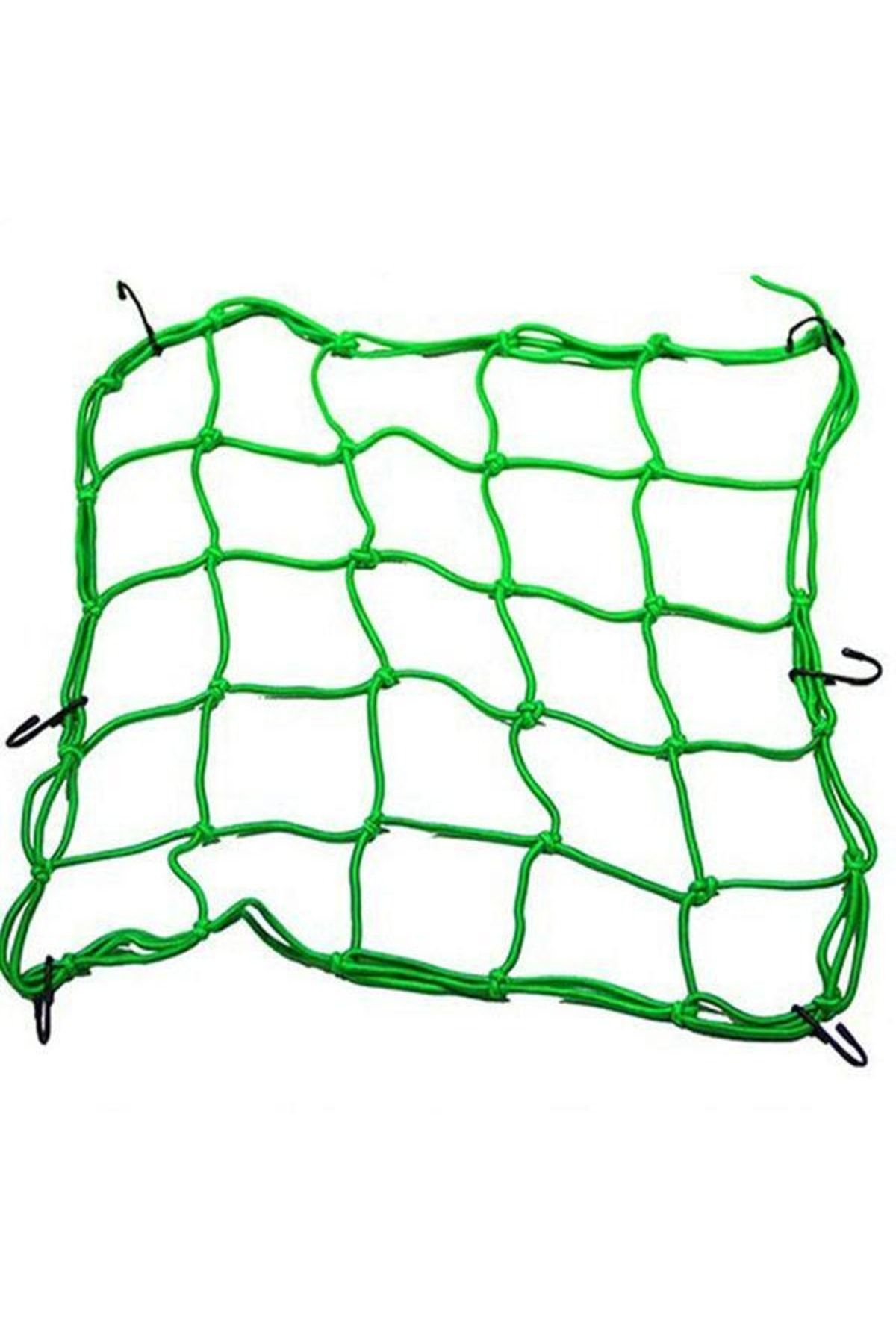 Knmaster Evrensel Kask Filesi Plastik Kancalı 40 X 40 Cm Yeşil