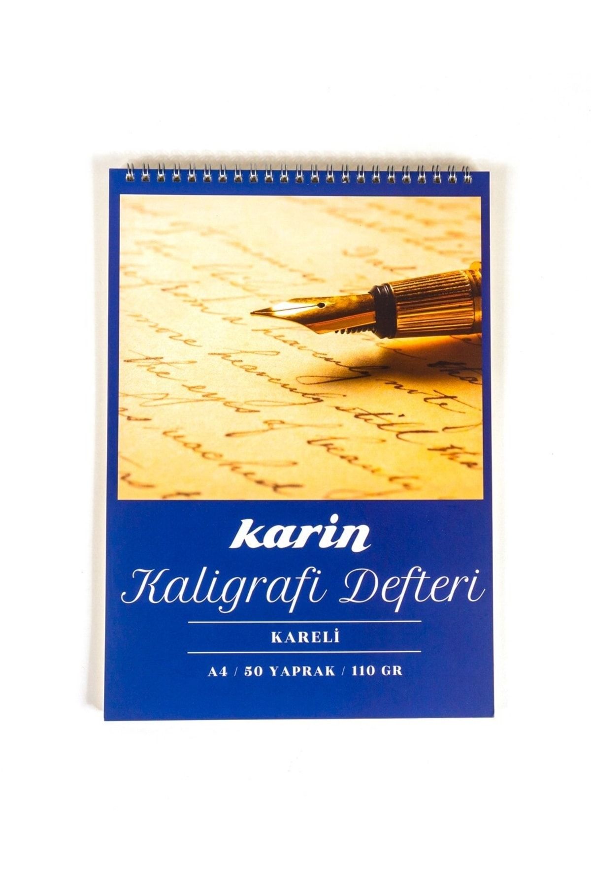 Karin : Kareli Kaligrafi Defteri : A4 : 50 Yaprak