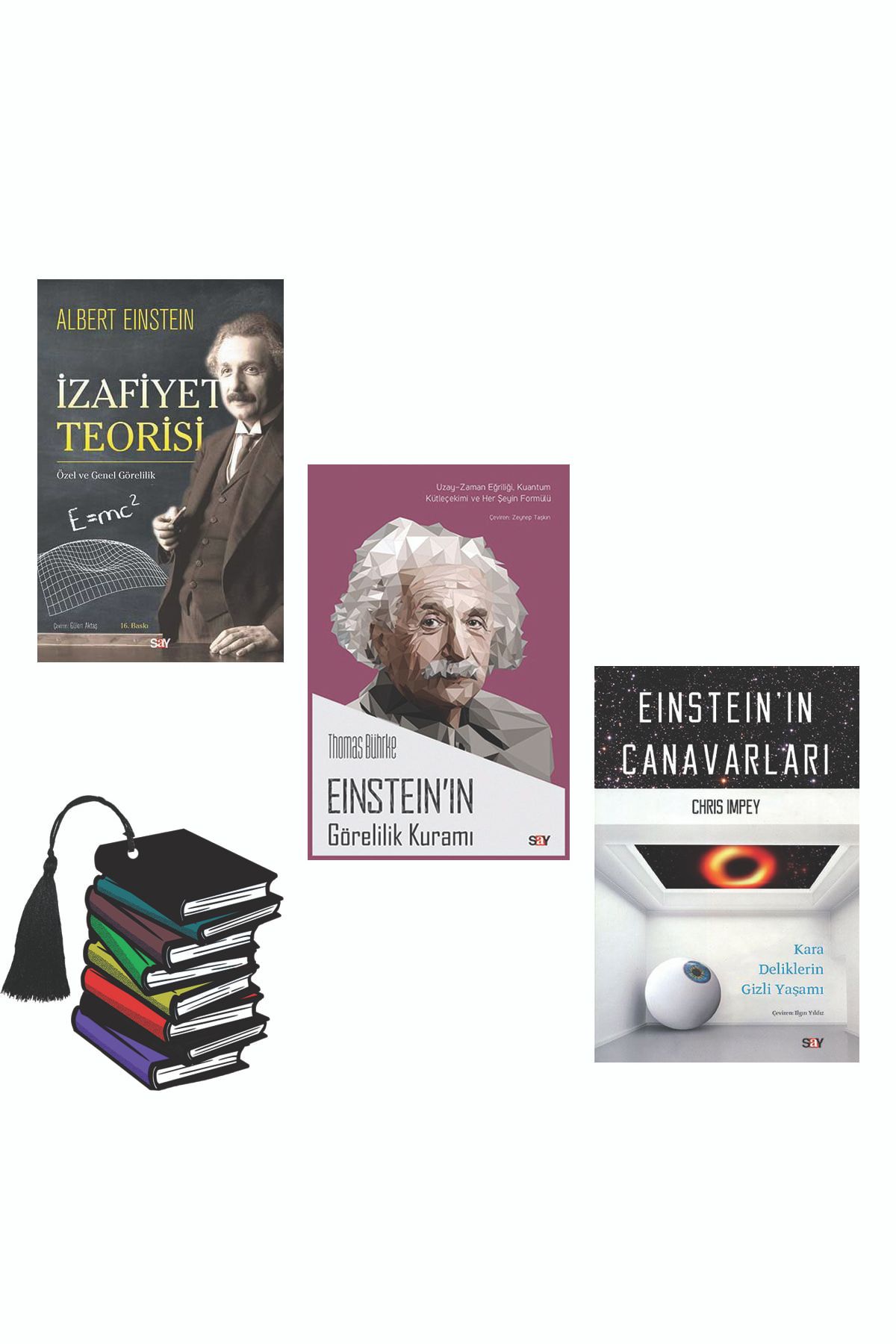 Say Yayınları Albert Einstein - Izafiyet Teorisi - Einsten'in Görelilik Kuramı - Einsten'in Canavarları