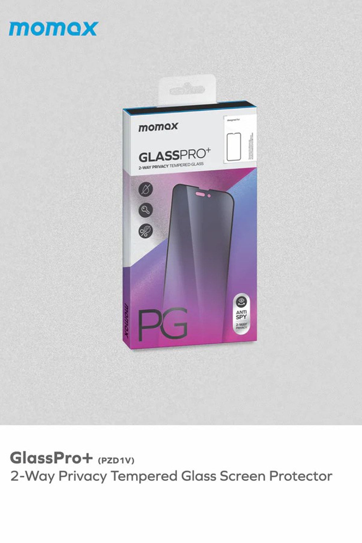 Momax Iphone 14 Plus Uyumlu Glasspro+ Privacy Hayalet Ekran Koruyucu