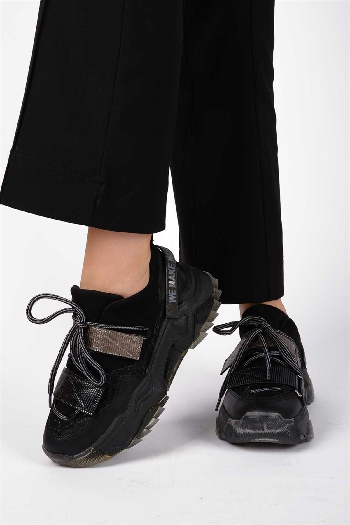 Tinka Bell Shoes Siyah - 65140 Kadın Spor Ayakkabı