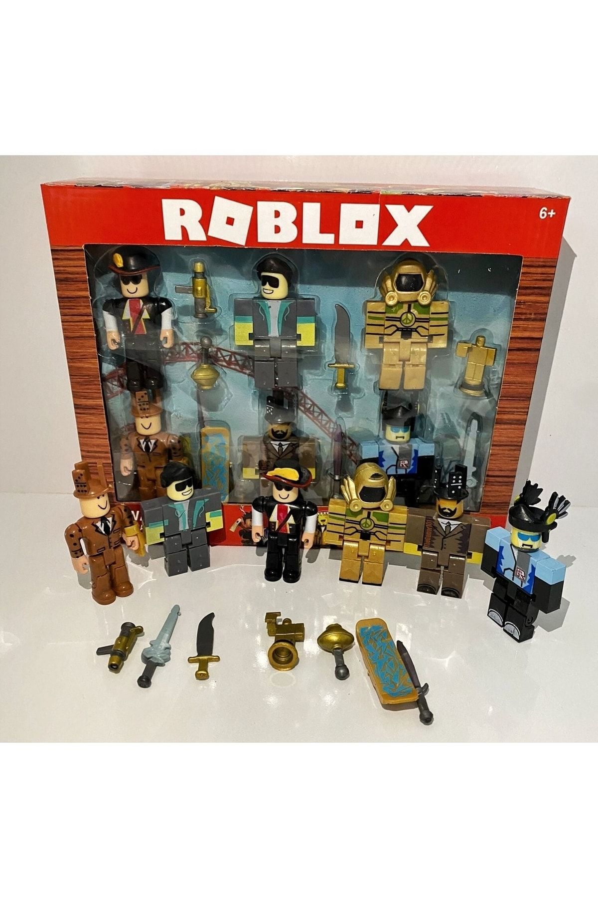 Evmak Roblox Oyuncak Figürleri Büyük Set Figür Set 6'lı