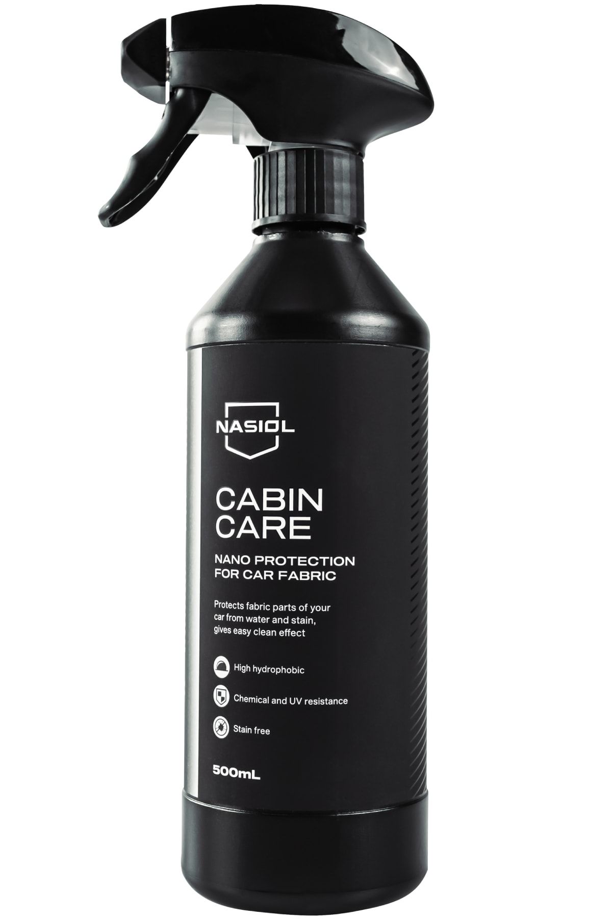 Nasiol CabinCare Araç Kumaş Yüzey Nano Kaplama-500 Ml-Koltuk,Tente Su İtici, Leke Önleyici Sprey