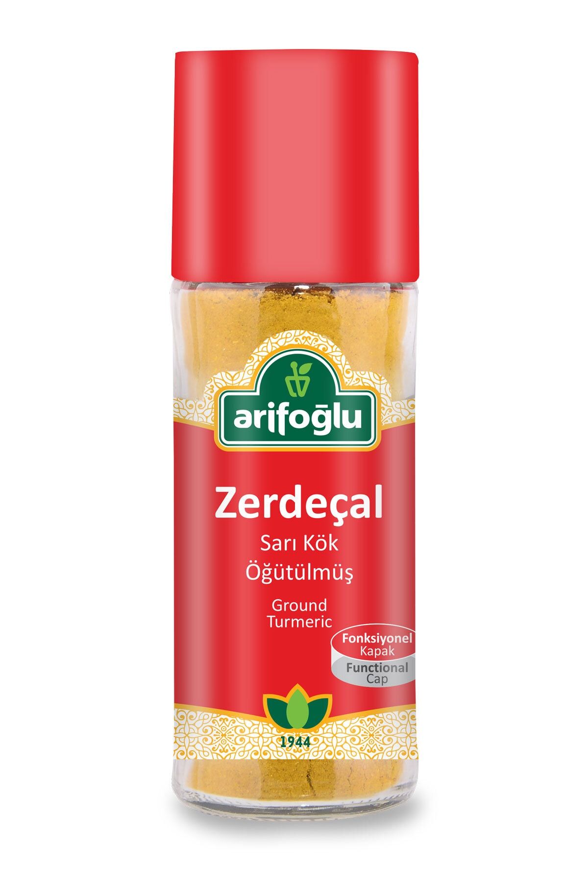 Arifoğlu Zerdeçal (Öğütülmüş) 50g Cam