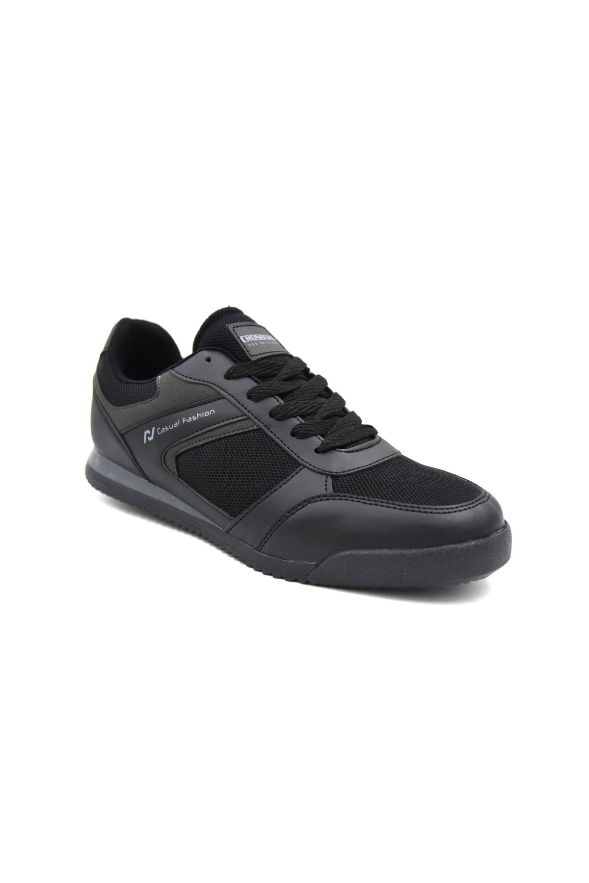 Prego Crosberg Bağcıklı Erkek Spor Ayakkabı Siyah