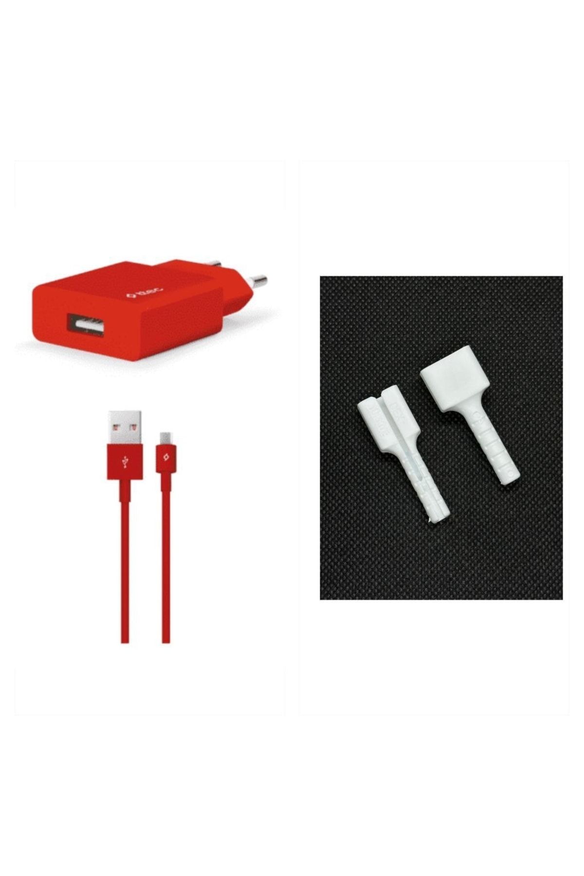 Ttec Smartcharger 2.1a Seyahat Şarj Aleti + Micro Usb Kablo Kırmızı Kablo Koruyucu Hediyeli