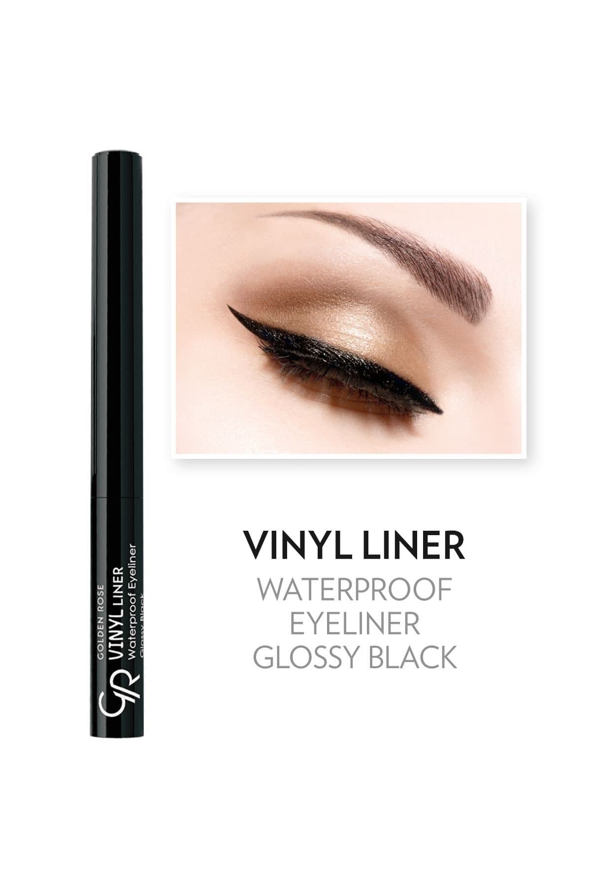 Suya Dayanıklı Siyah Eyeliner - Vinyl Liner Waterproof Glossy Black 8691190965778_3