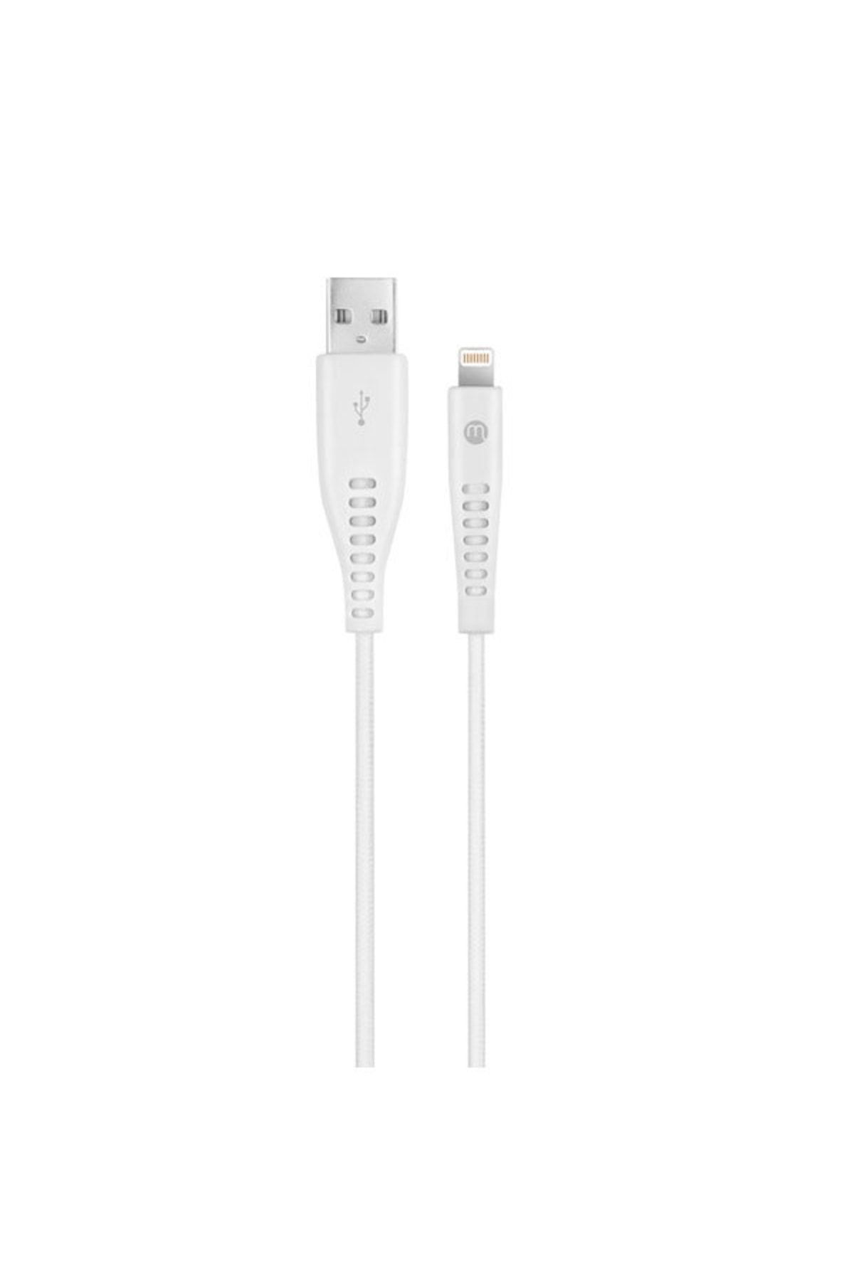 Mojue Ekstra Dayanıklı ve Uzun 300cm USB-A - iPhone Lightning 2A Şarj Kablosu
