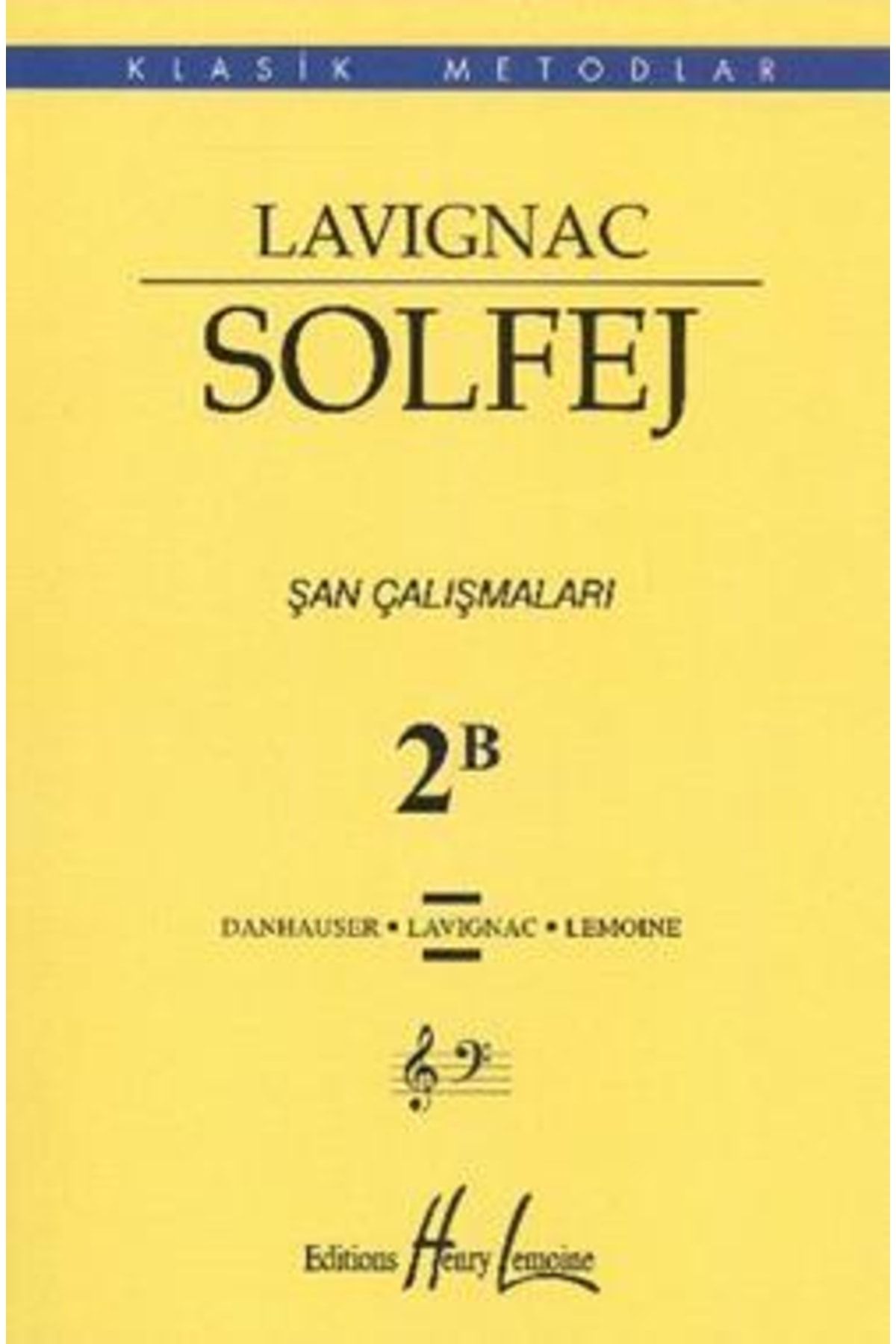 Porte Müzik Eğitimi Lavignac Solfej 2b (küçük Boy) - - Danhauser Kitabı