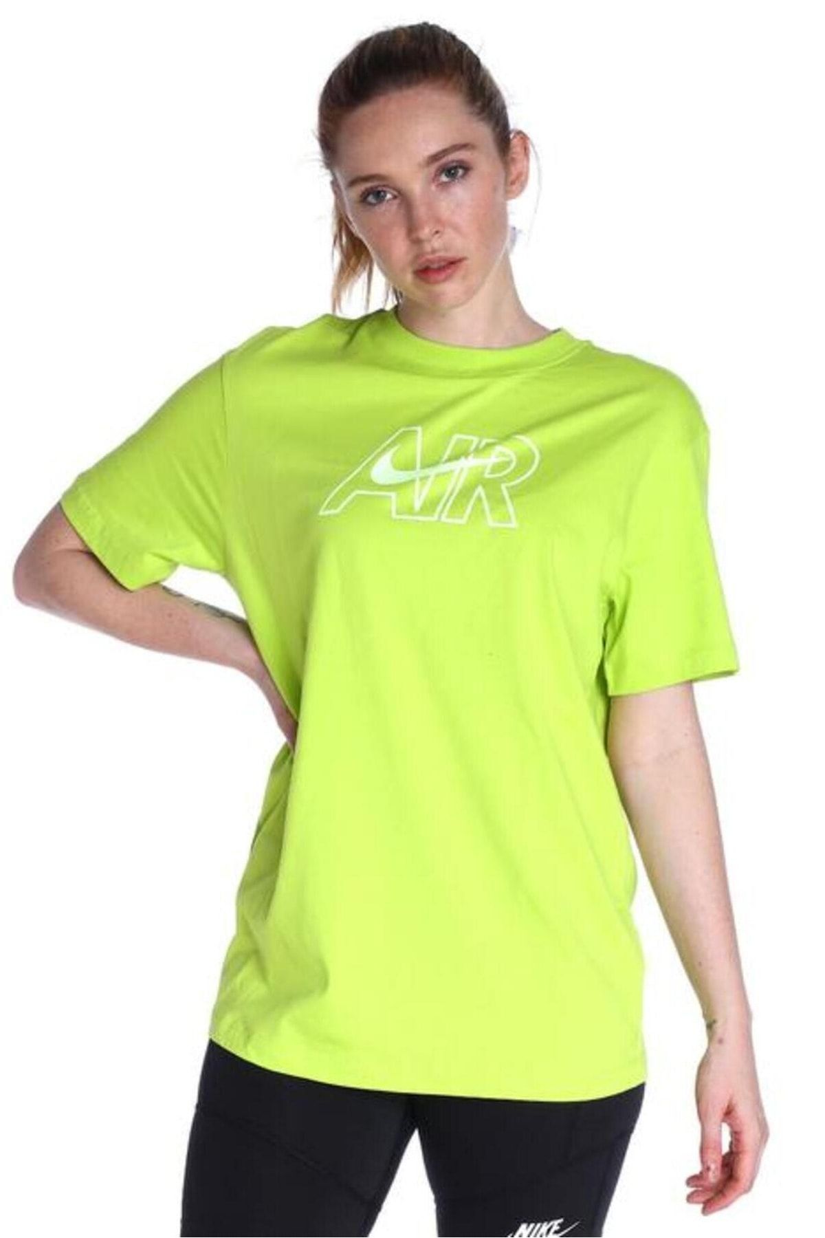 Nike Sportswear Clup Swosh Bol Kesim Günlük Kadın Spor Tişört