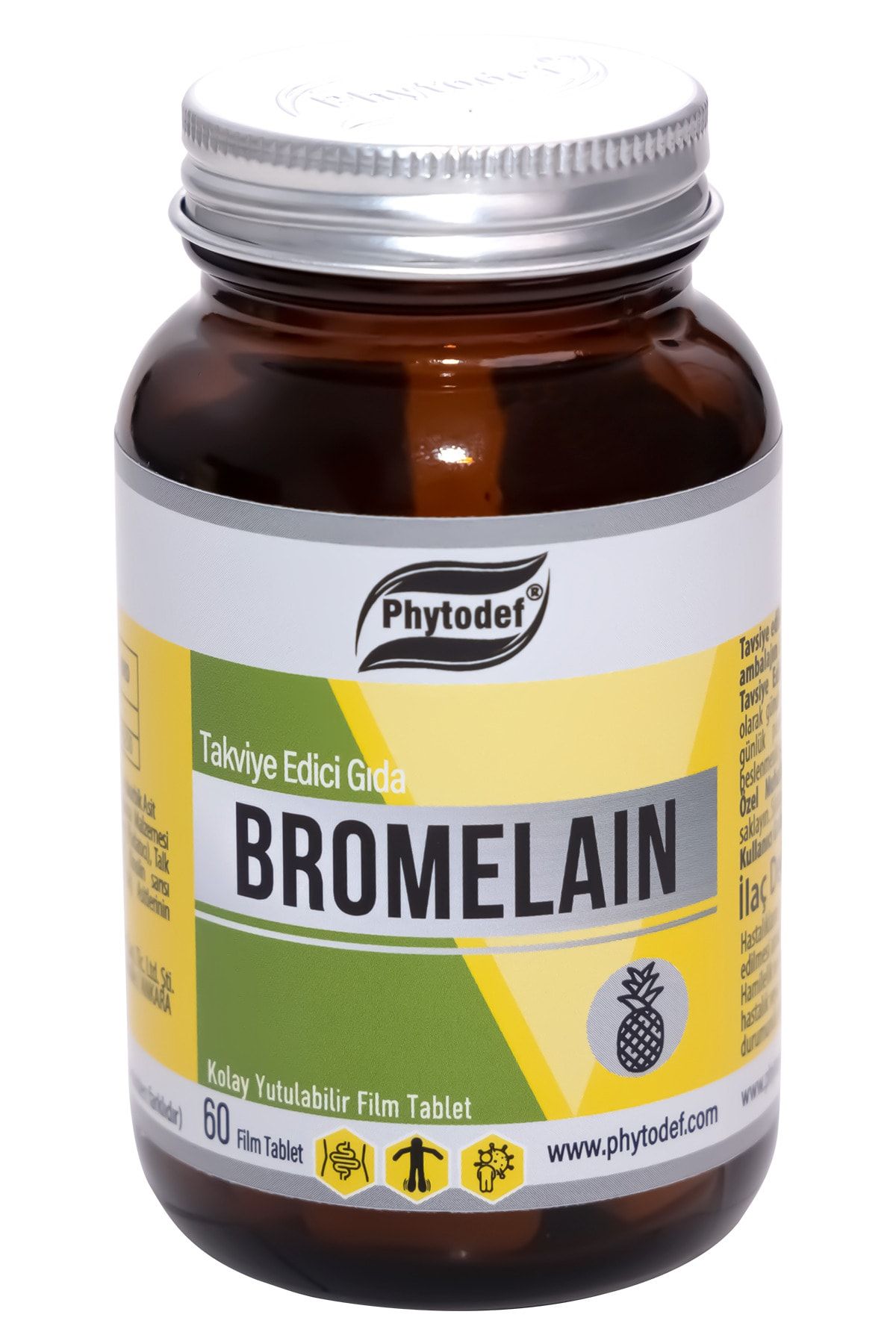 Phytodef Bromelain & Vitamin C - 60 Tablet