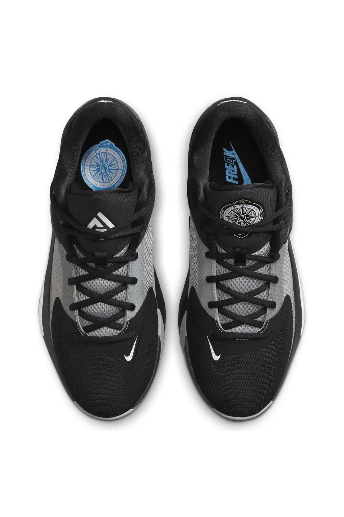Nike Zoom Freak 4 Erkek Siyah Renk Basketbol Ayakkabısı