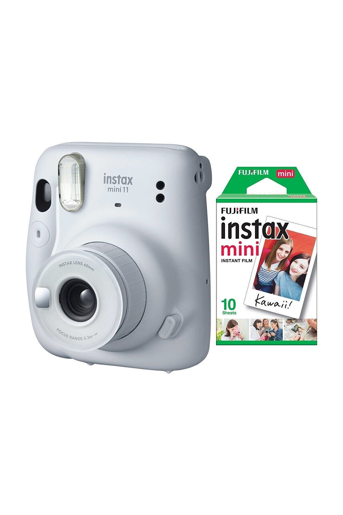 Fujifilm instax mini 11 Beyaz Fotoğraf Makinesi 10lu Film