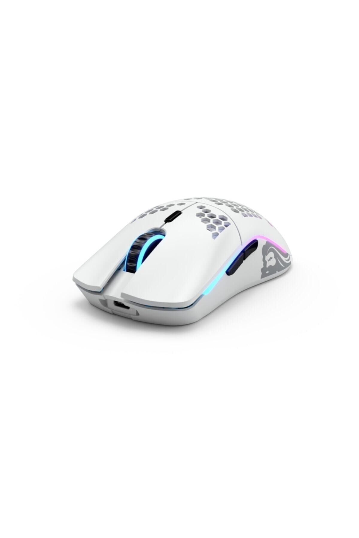 Glorious Model O Wireless Beyaz Mouse Gaming Matte Kablosuz RGB