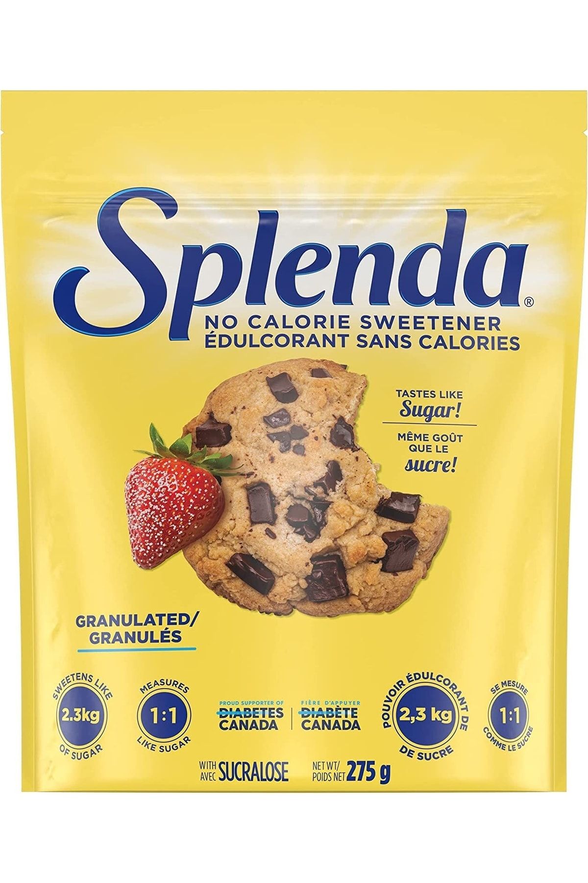 Splenda No Calorie Sweetener Granulated 275 G