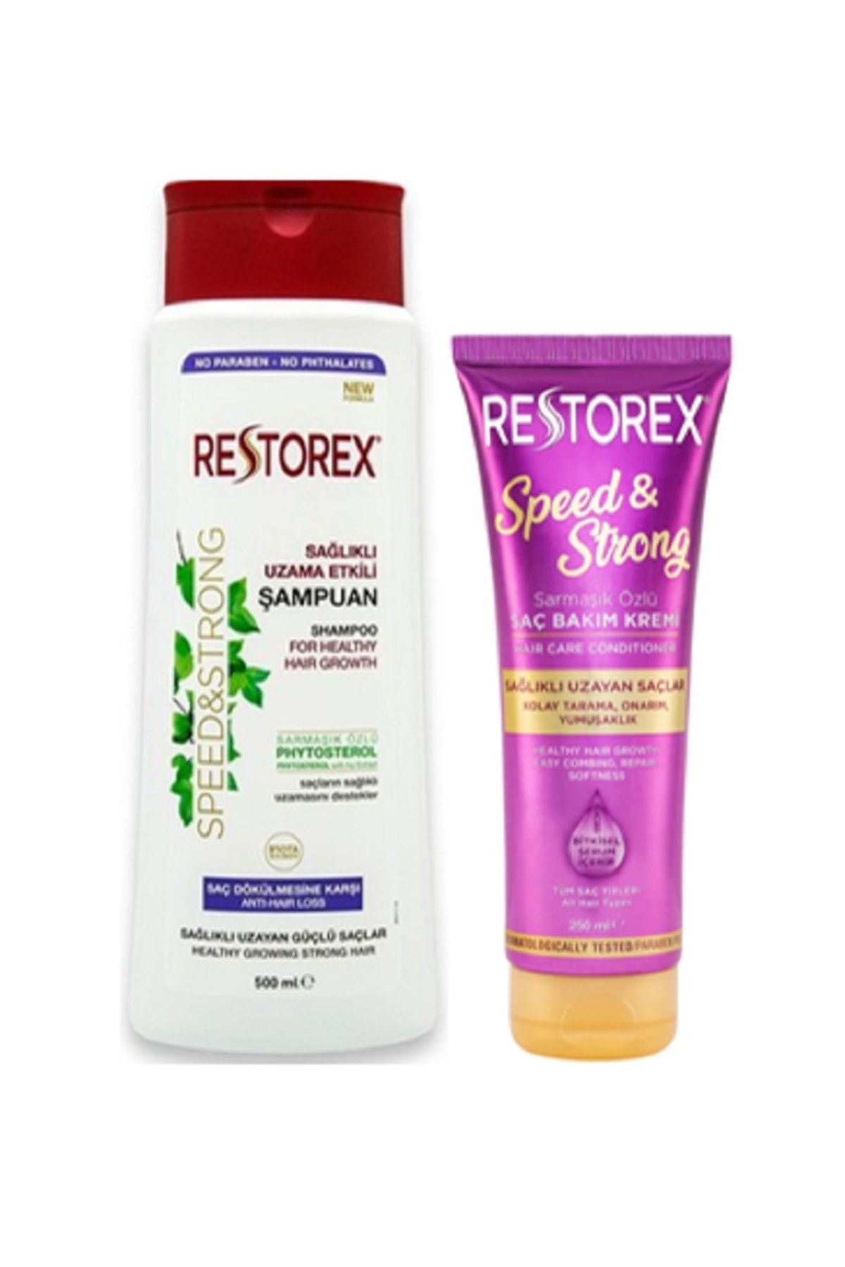 Pratikya Hızlı Saç Uzatmaya Yardımcı Set: Restorex Şampuan&sağlıklı Uzama Etkili Onarıcı Saç Bakım Kremi