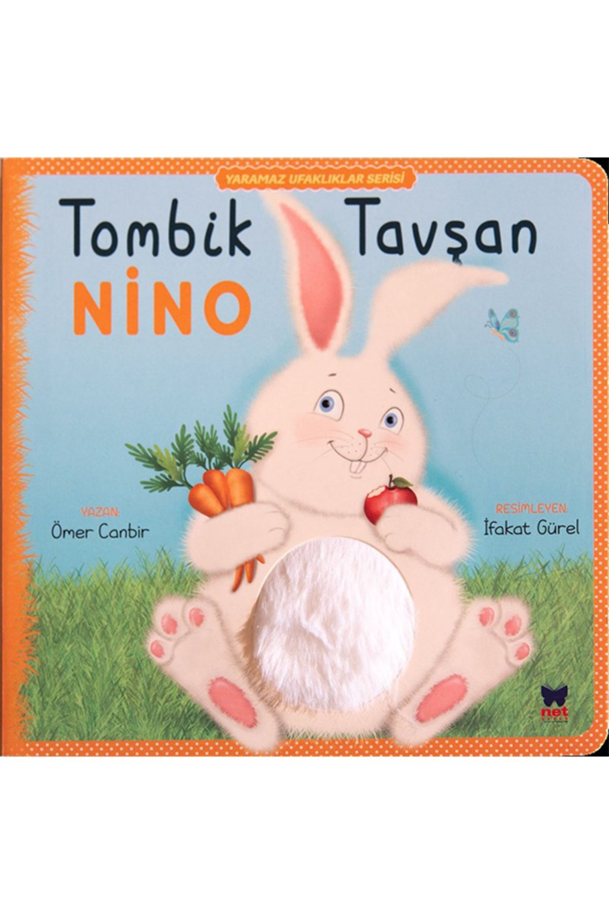 Net Çocuk Dokun Takip Et Serisi Tombik Tavşan Nino Kitabı