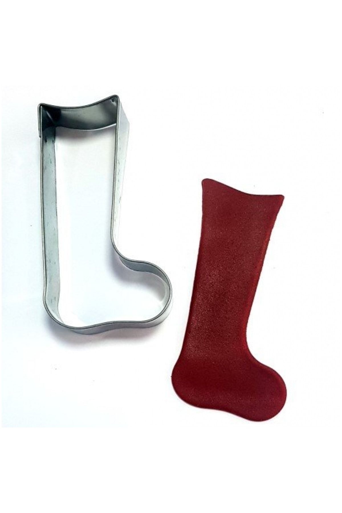 DEPPOSITE Uzun Çorap Kurabiye Kalıbı 10 X 5,5 Cm