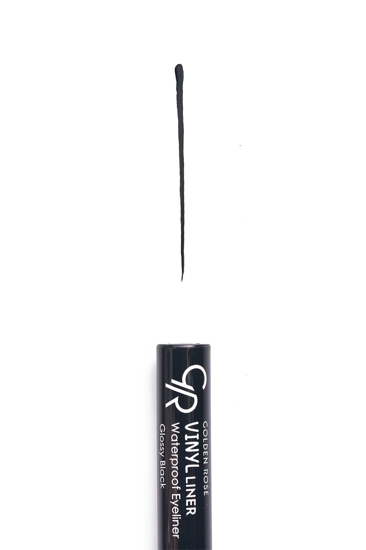 Suya Dayanıklı Siyah Eyeliner - Vinyl Liner Waterproof Glossy Black 8691190965778_2