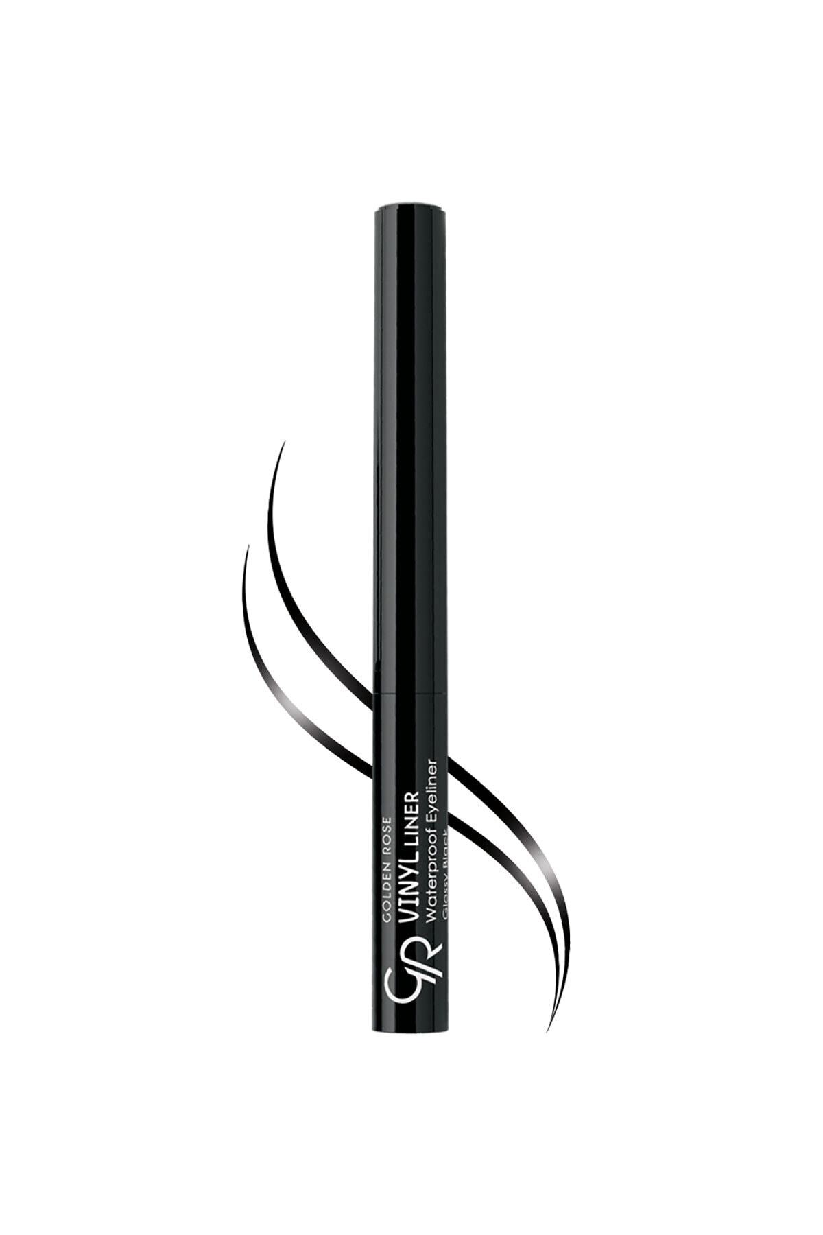 Suya Dayanıklı Siyah Eyeliner - Vinyl Liner Waterproof Glossy Black 8691190965778_4