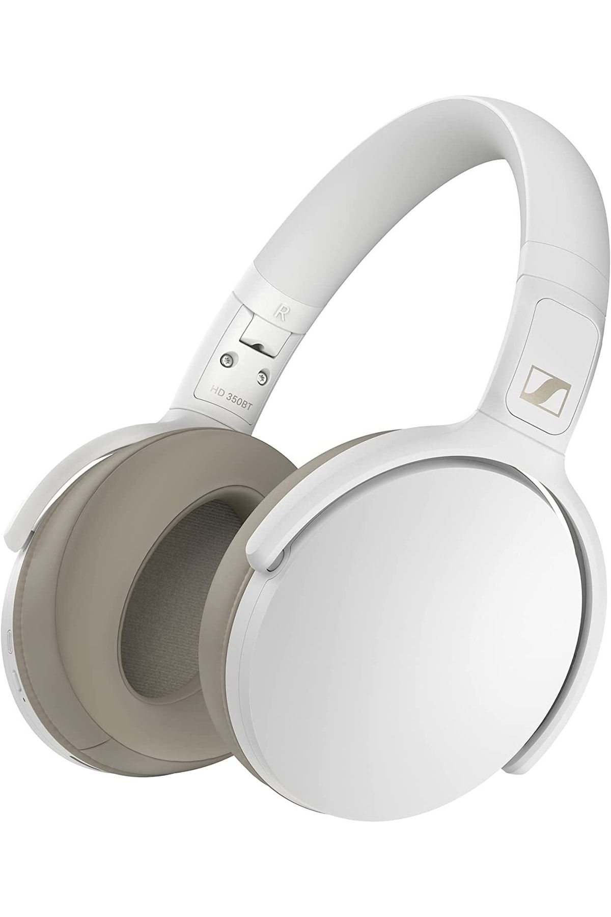 Sennheiser Hd 350bt Kablosuz Kulak Üstü Bluetooth Kulaklık, 30 Saat Çalma,beyaz