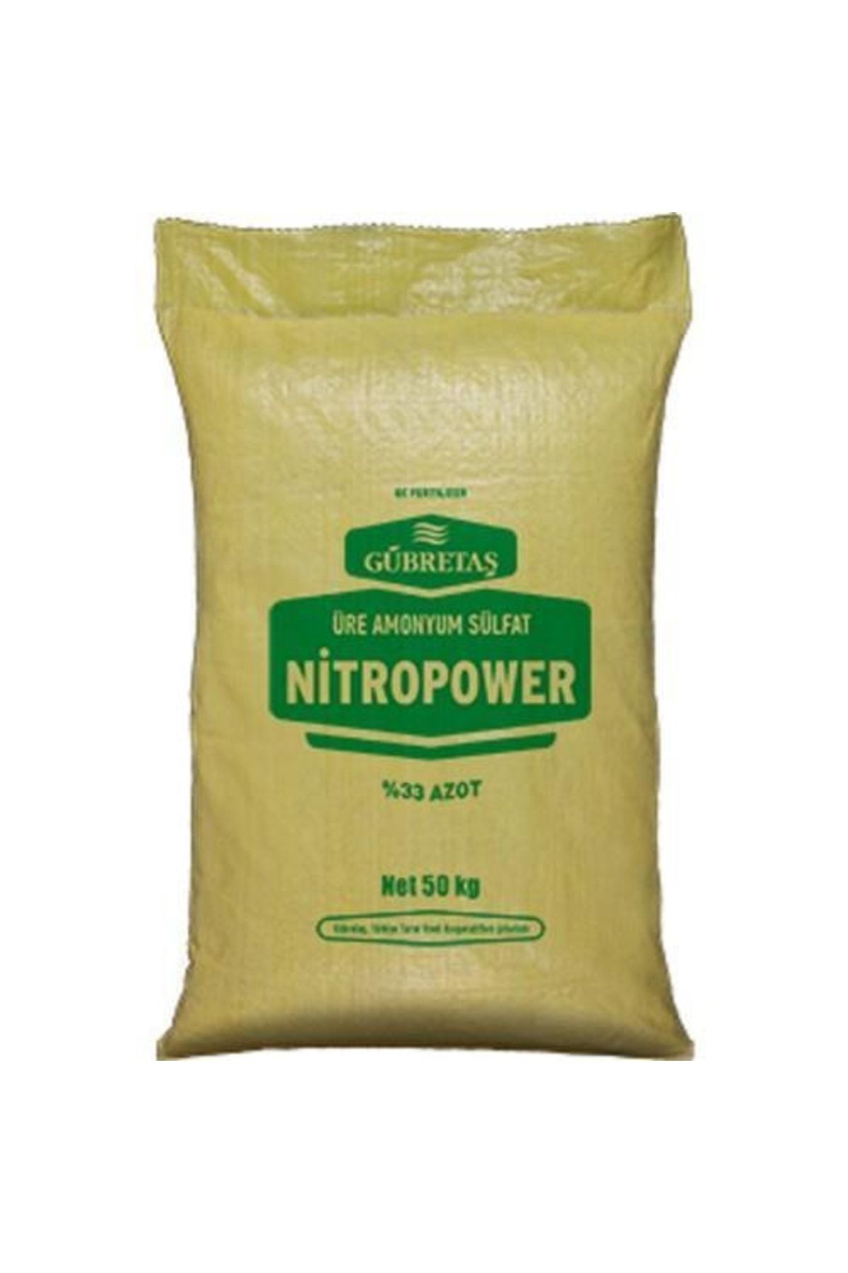 Gübretaş Nitropower Bitki Besini Üre Amonyum Sulfat Demir Suda Çözünür Kükürt %33 Azot Gübresi 1 Kg