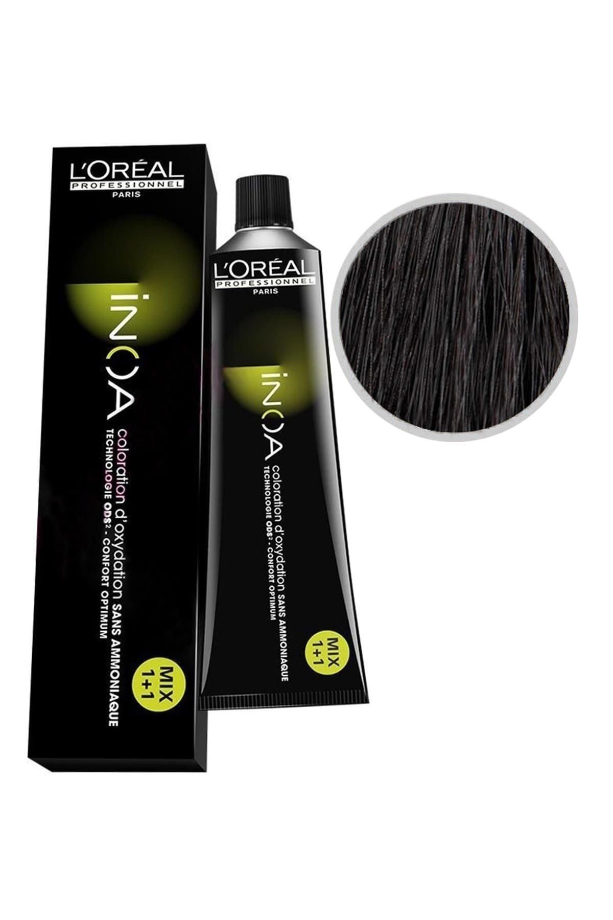 İNOA 4 Kahve Kalıcı Saç Boyası 60 Ml (oksidansız); ,,derinn040229