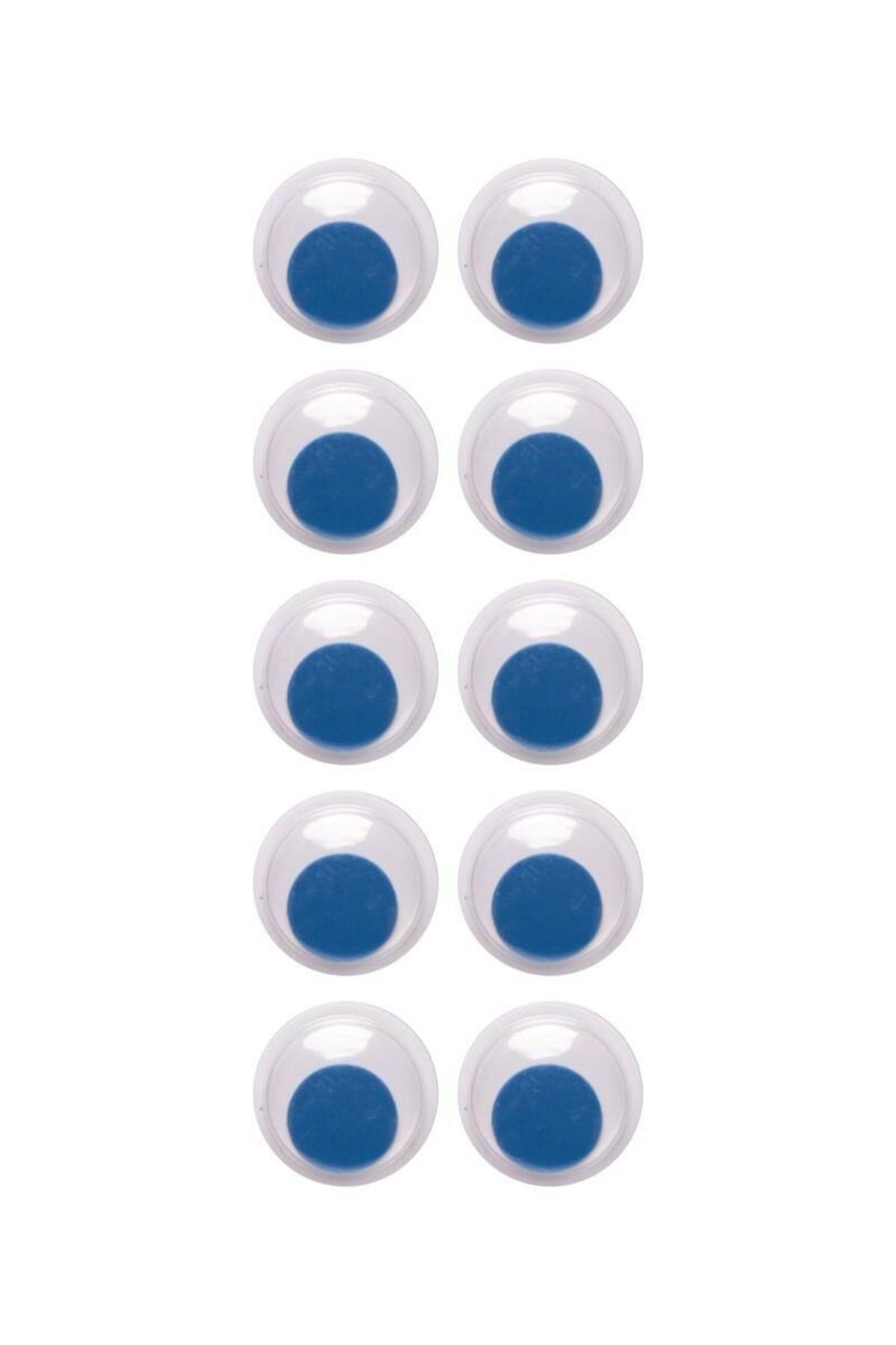 Genel Markalar Amigurumi Oynar Göz 5 Çift 1,5 Cm Mavi Blsm