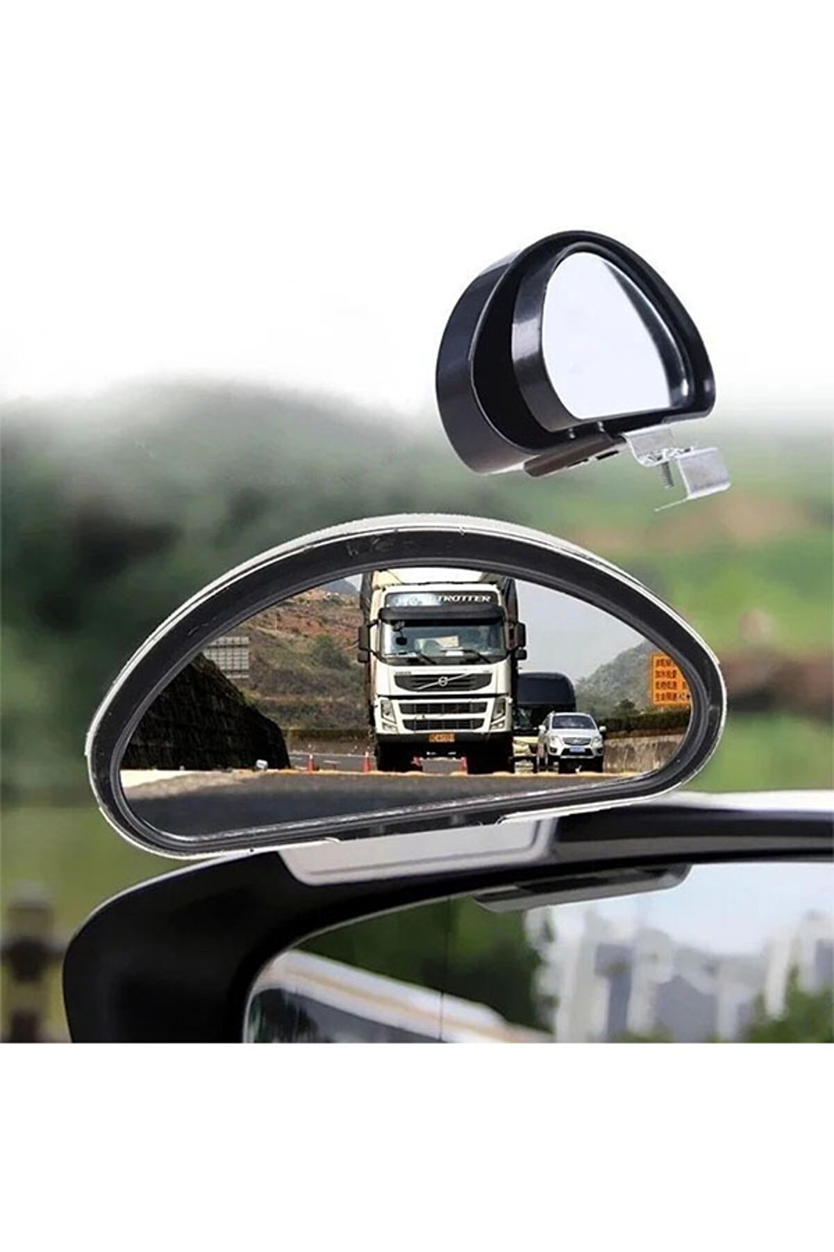 MeyZone Oto Araç Araba Dış Ayna Üstü Ek Kör Nokta Aynası Eğitmen Aynası 1 Adet