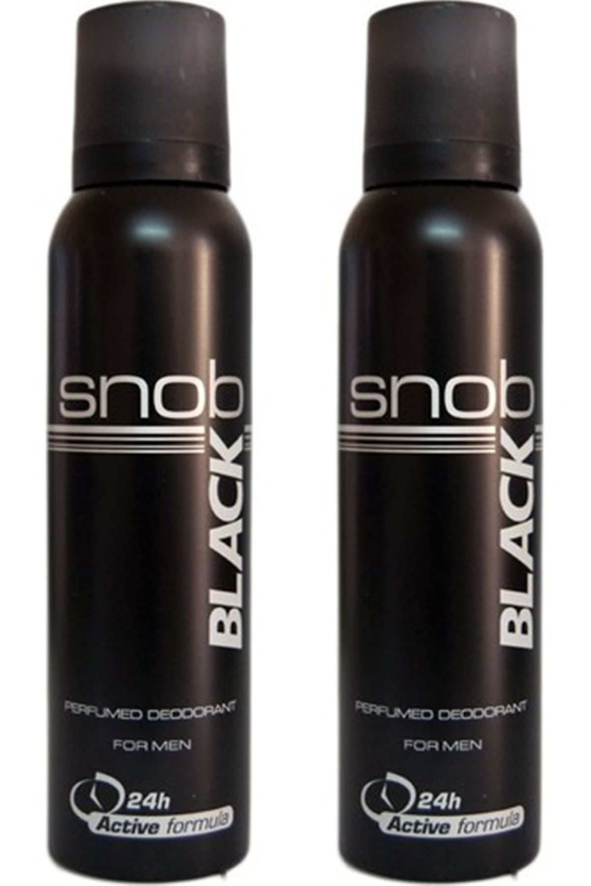 Snob Black Erkek Deodorant 150 Ml 2li Paket