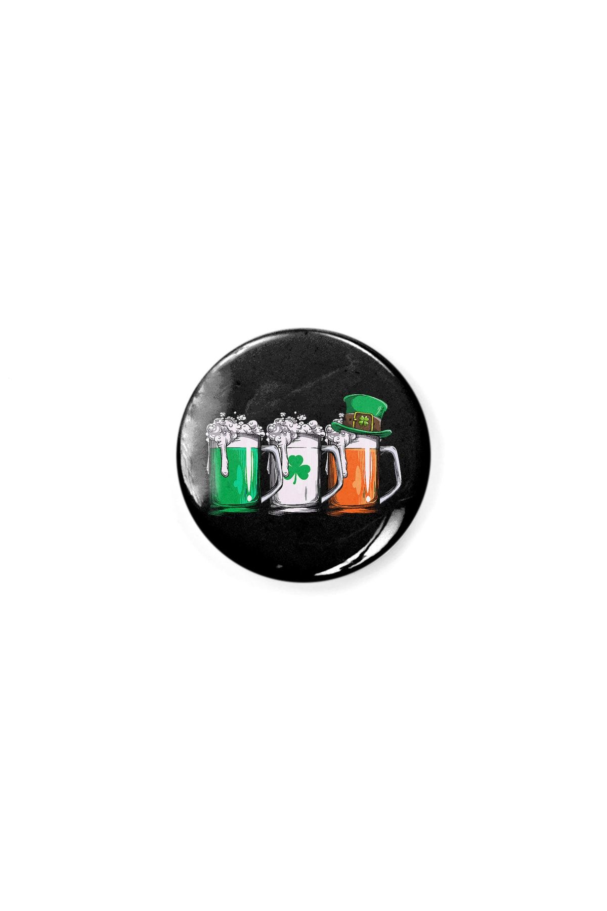 Fizello Irish Beer Shirt- Ireland Flag St Patricks Day Şişe Açacağı