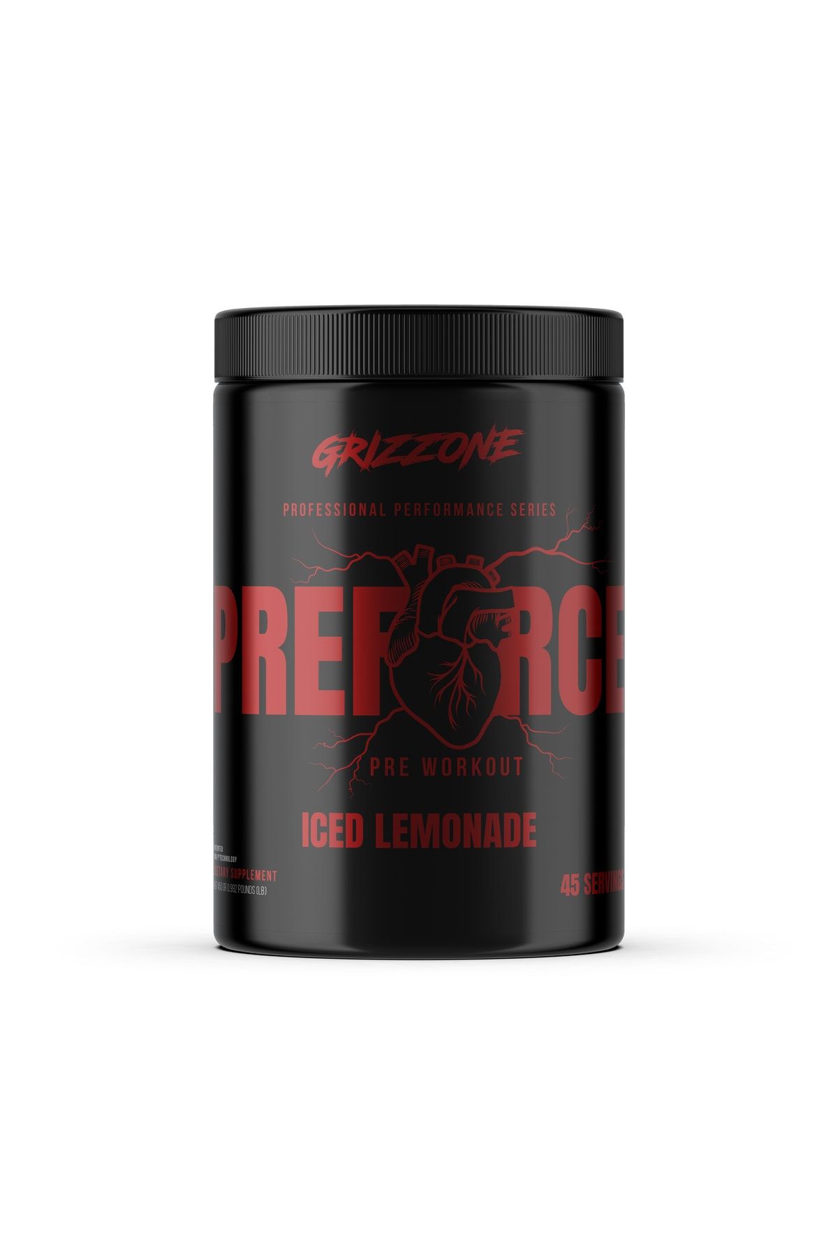 GRIZZONE Preforce Pre-workout 45 Servis 450 gr Professıonal Iced Lemonade Aromalı