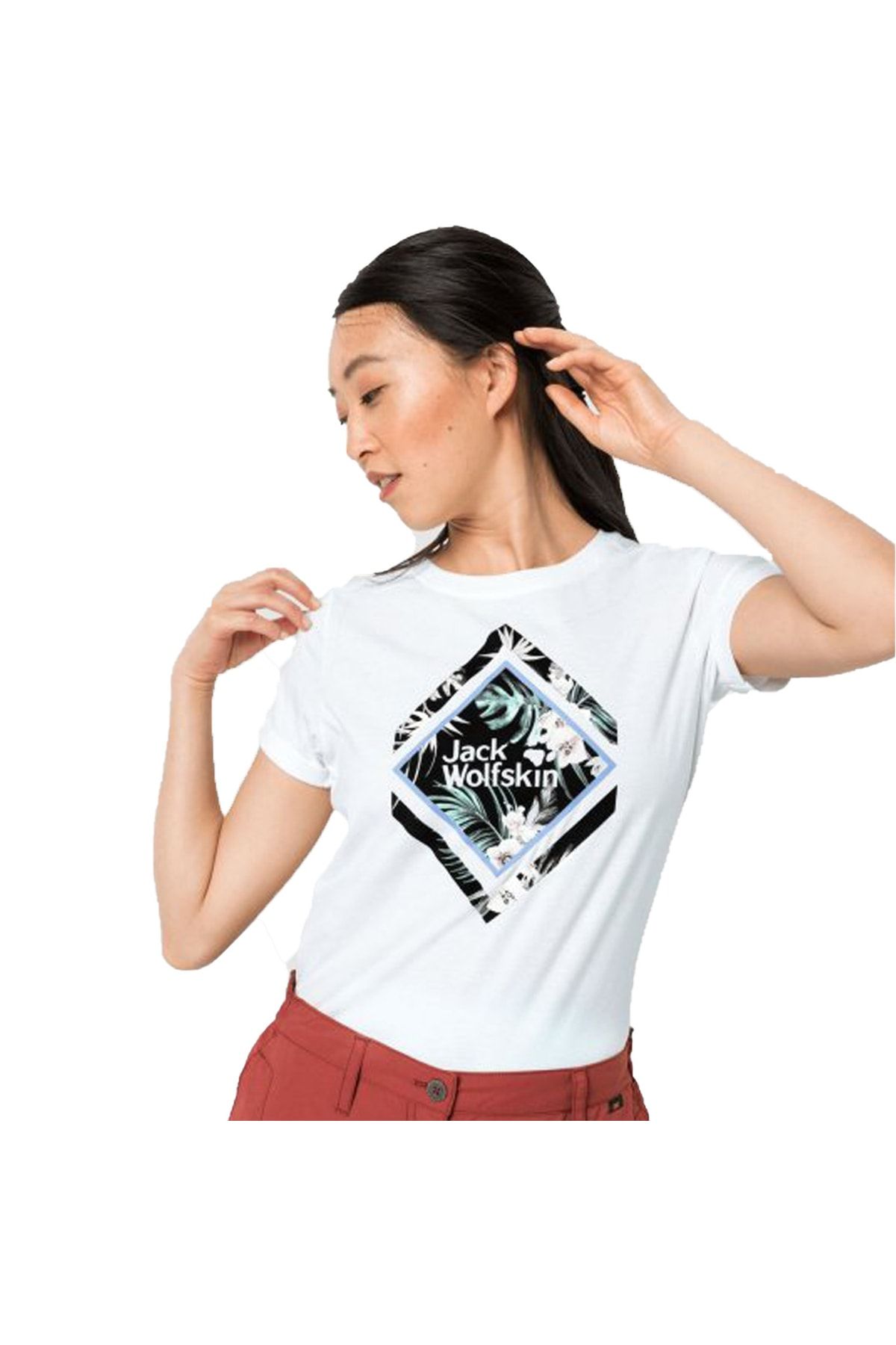 Jack Wolfskin Tropical Square Kadın T-shirt