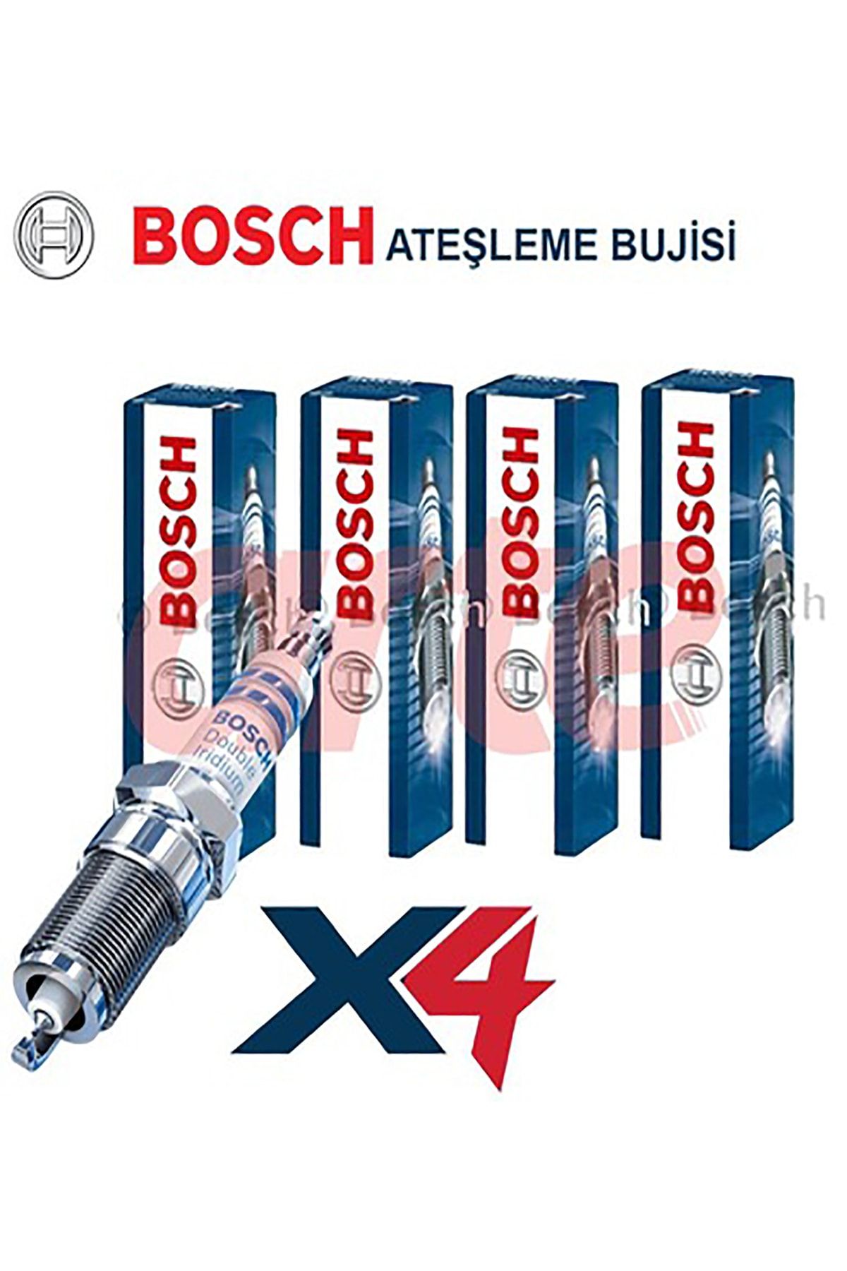 Arte Ford Escort 1.6i 16v 1995-2001 Bosch Iridyum Buji 4 Adet